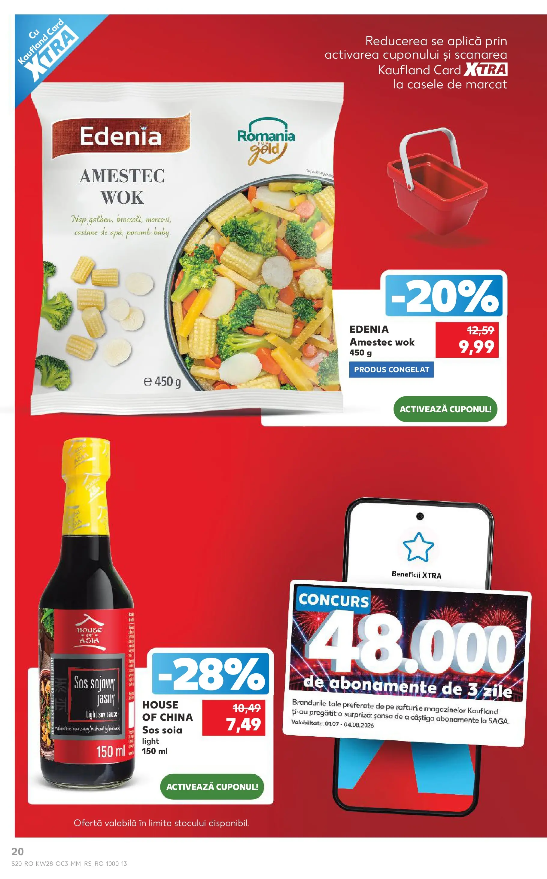 Catalog Kaufland 8 - 13 Iulie 2026 | Pagina 20 | Produse: Porumb, Sos