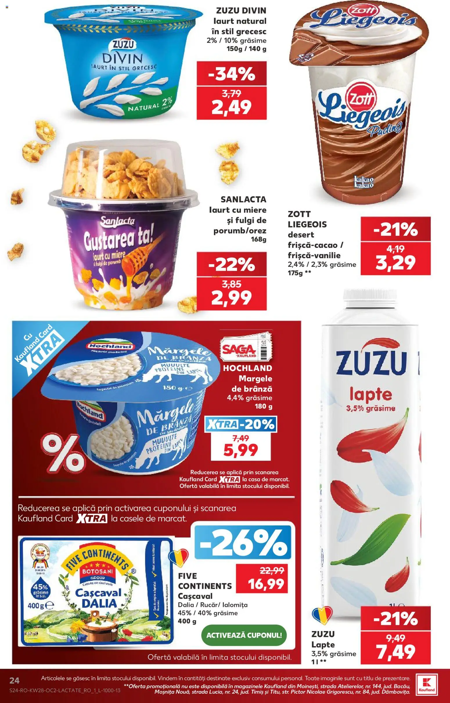Catalog Kaufland 8 - 13 Iulie 2026 | Pagina 24 | Produse: Masaüstü kılıfı, Cașcaval, Fulgi, Porumb