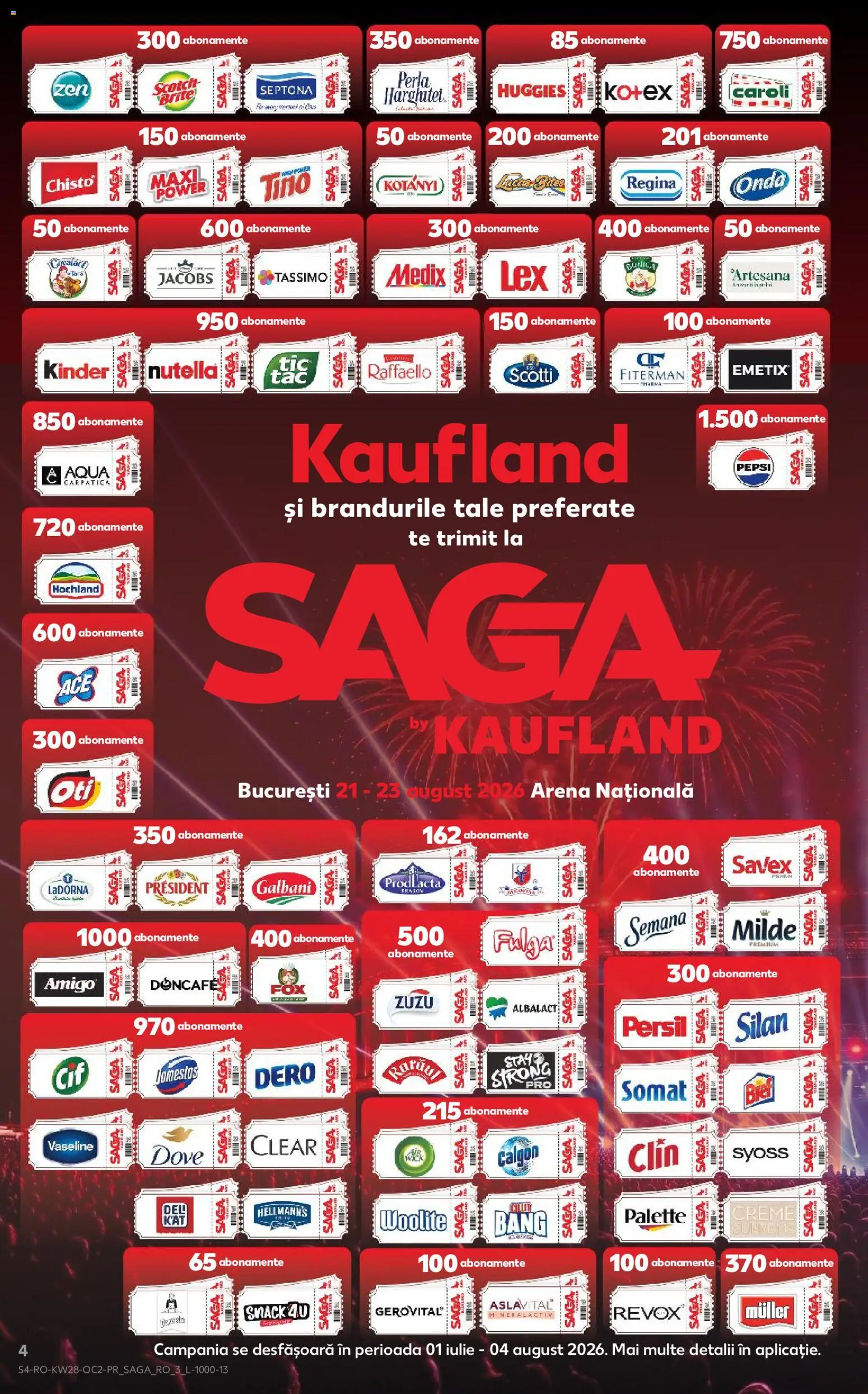 Catalog Kaufland 8 - 13 Iulie 2026 | Pagina 4 | Produse: Köpek çiti