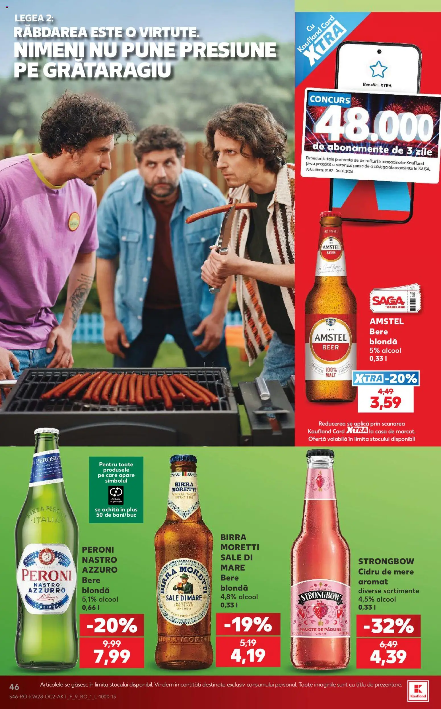 Catalog Kaufland 8 - 13 Iulie 2026 | Pagina 46 | Produse: Bere, Mere, Fructe