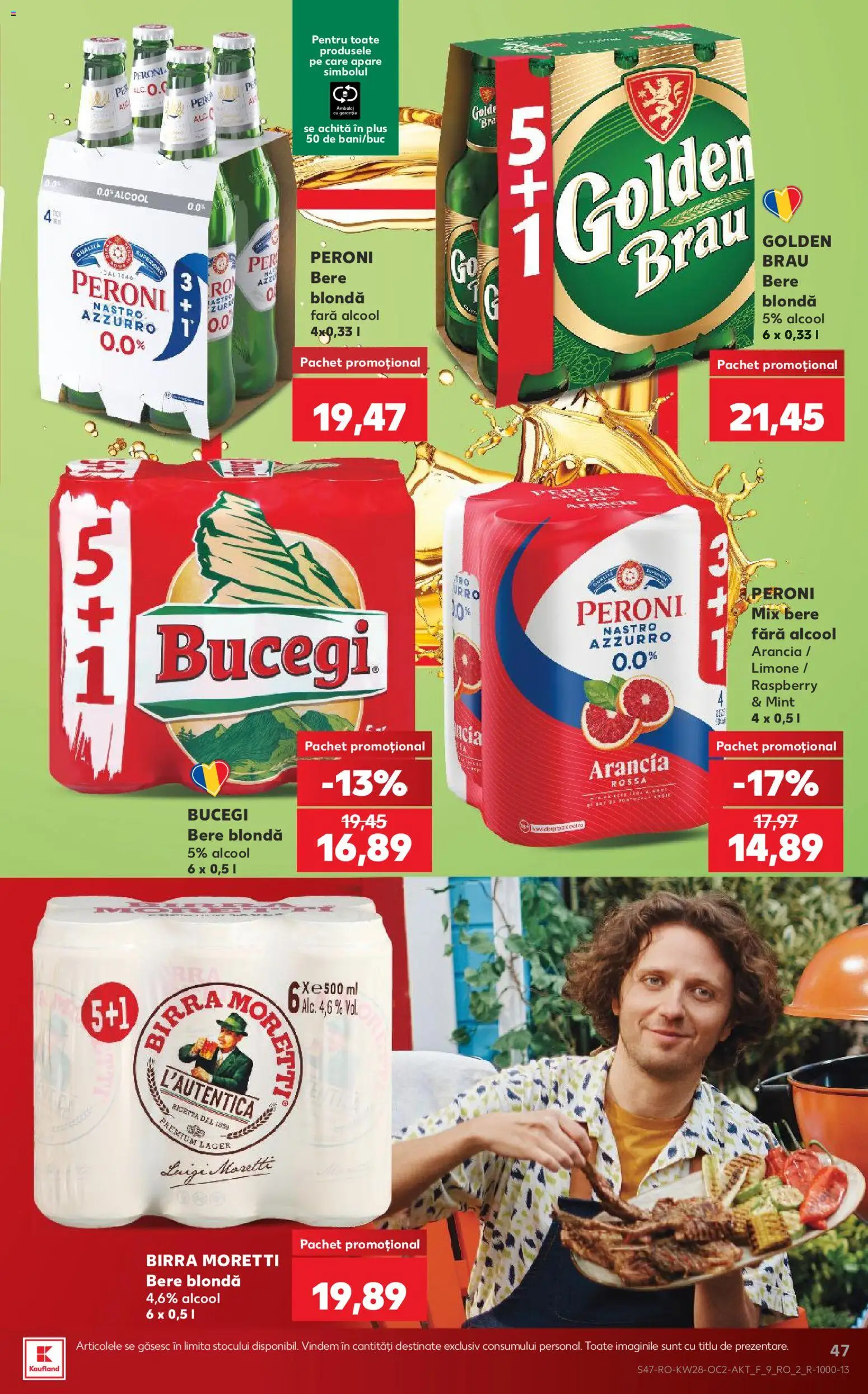 Catalog Kaufland 8 - 13 Iulie 2026 | Pagina 47 | Produse: Bere