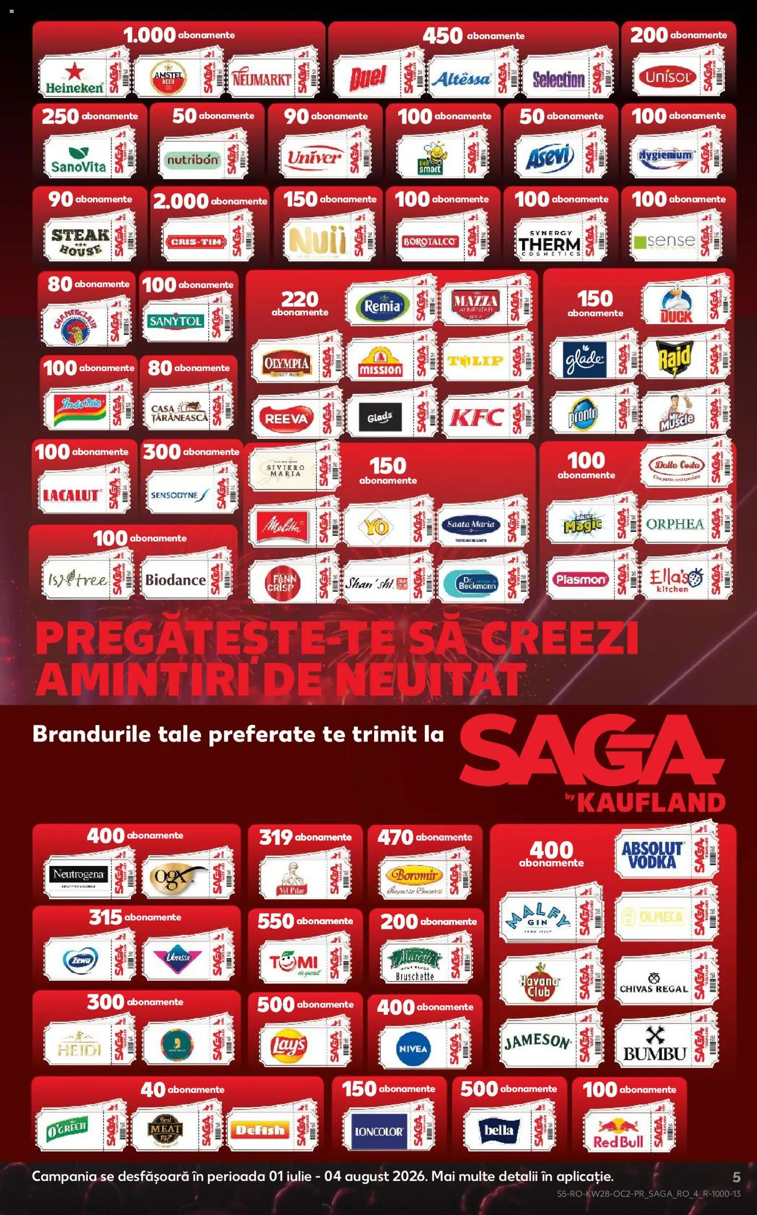 Catalog Kaufland 8 - 13 Iulie 2026 | Pagina 5 | Produse: Köpek Sabunu, Vodka