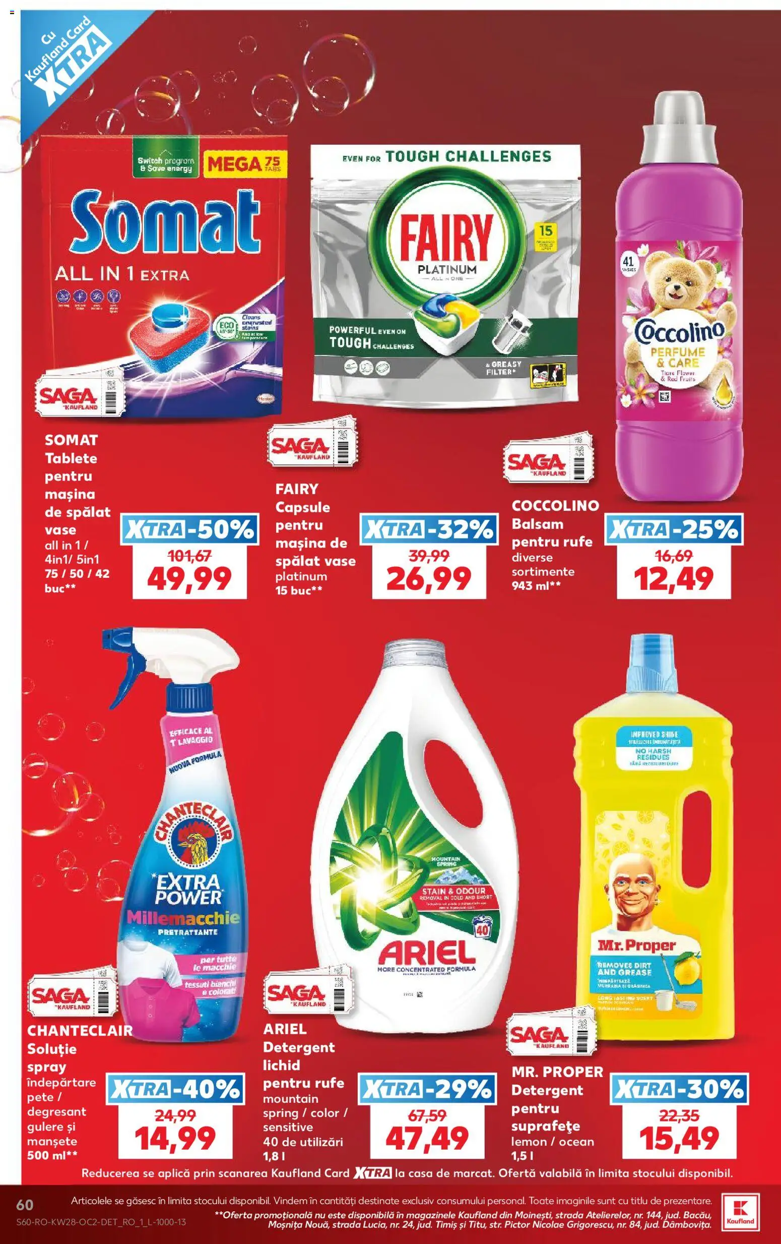 Catalog Kaufland 8 - 13 Iulie 2026 | Pagina 60 | Produse: Balsam, Detergent