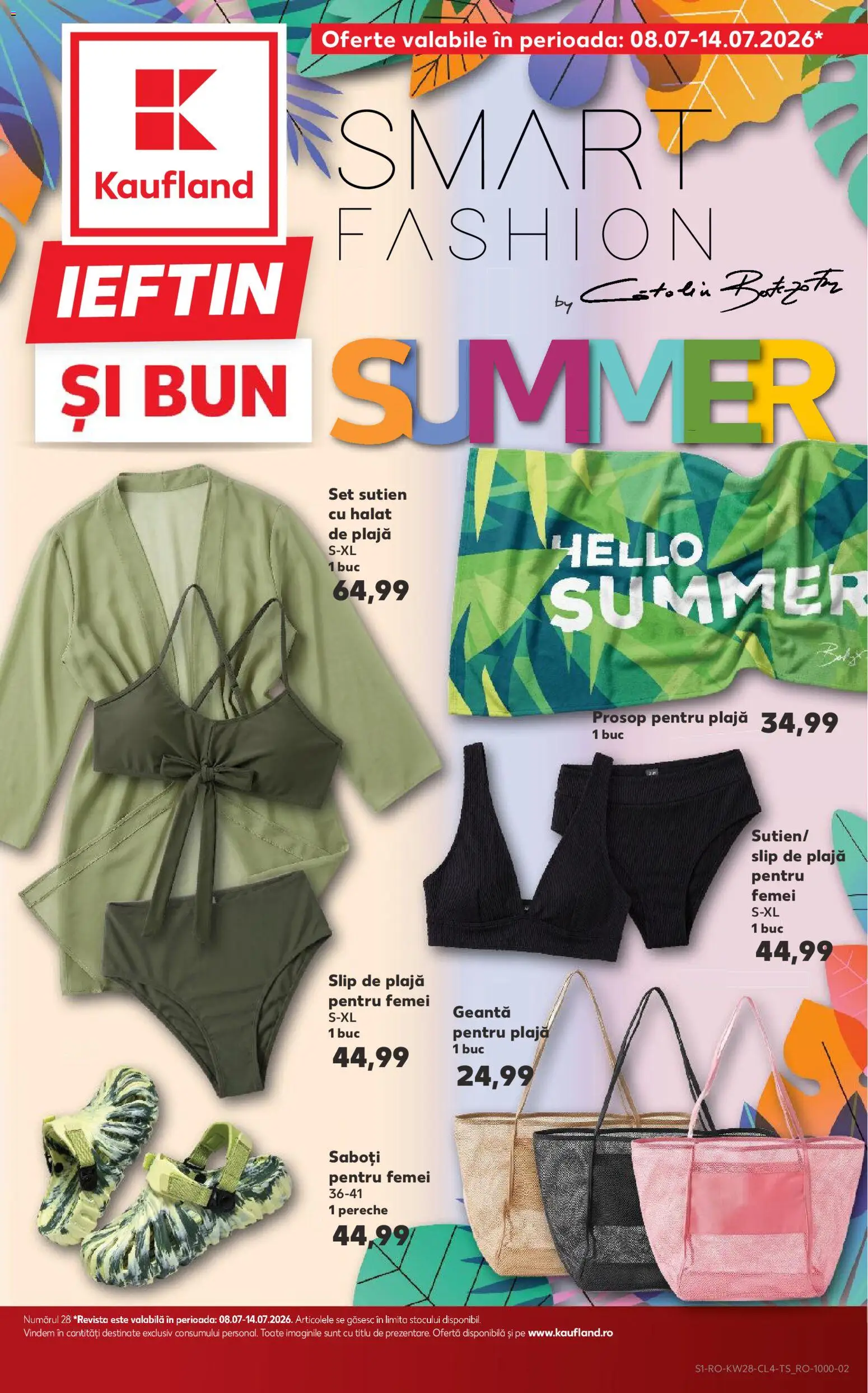 Catalog Kaufland 8 - 13 Iulie 2026 | Pagina 1 | Produse: Geantă, Sutien, Slip