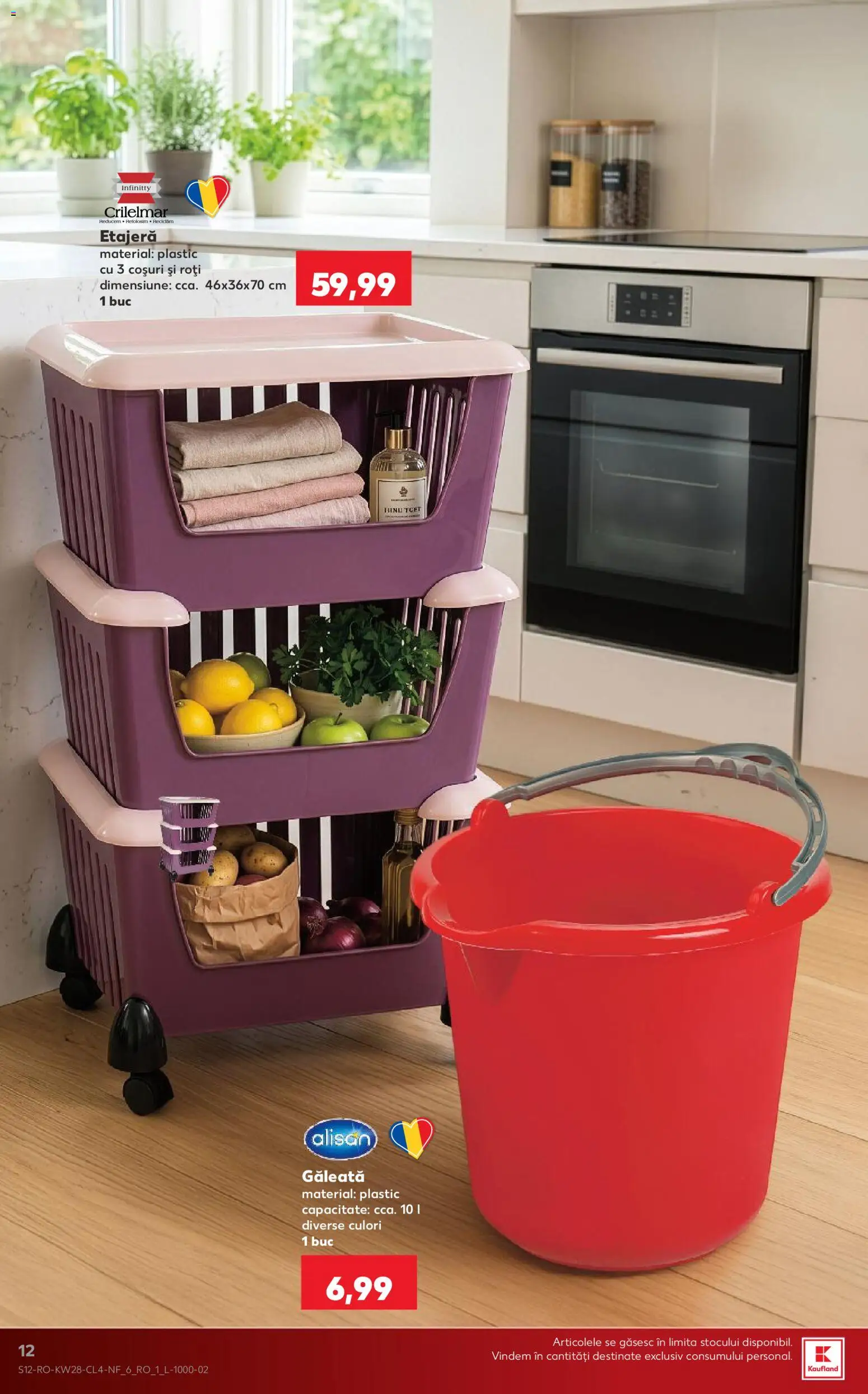 Catalog Kaufland 8 - 13 Iulie 2026 | Pagina 12 | Produse: Etajeră