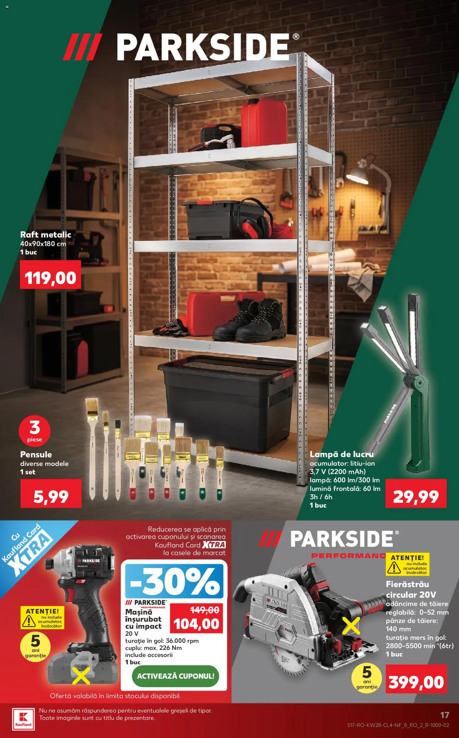Catalog Kaufland 8 - 13 Iulie 2026 | Pagina 17 | Produse: Încărcător, Raft, Lampă, Peluş Köpek Yatağı