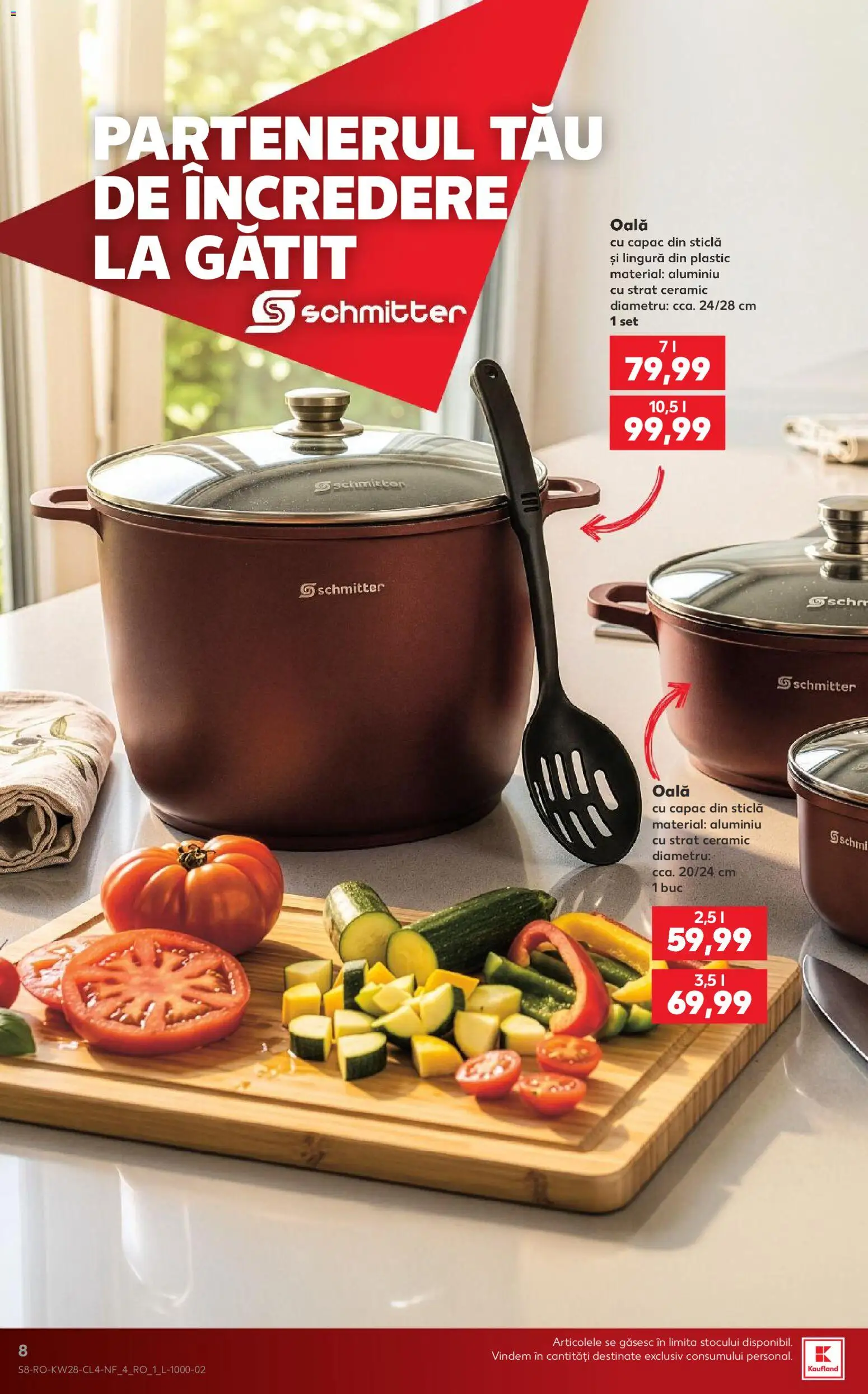 Catalog Kaufland 8 - 13 Iulie 2026 | Pagina 8 | Produse: Oală