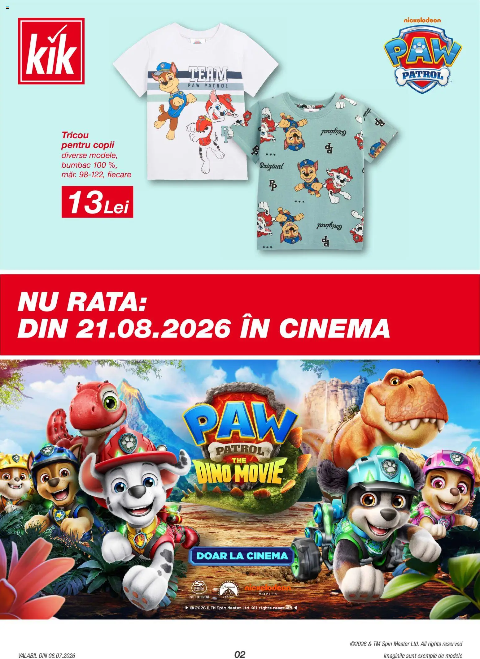 Catalog Kik 6 - 25 Iulie 2026 | Pagina 2 | Produse: Rață, Tricou