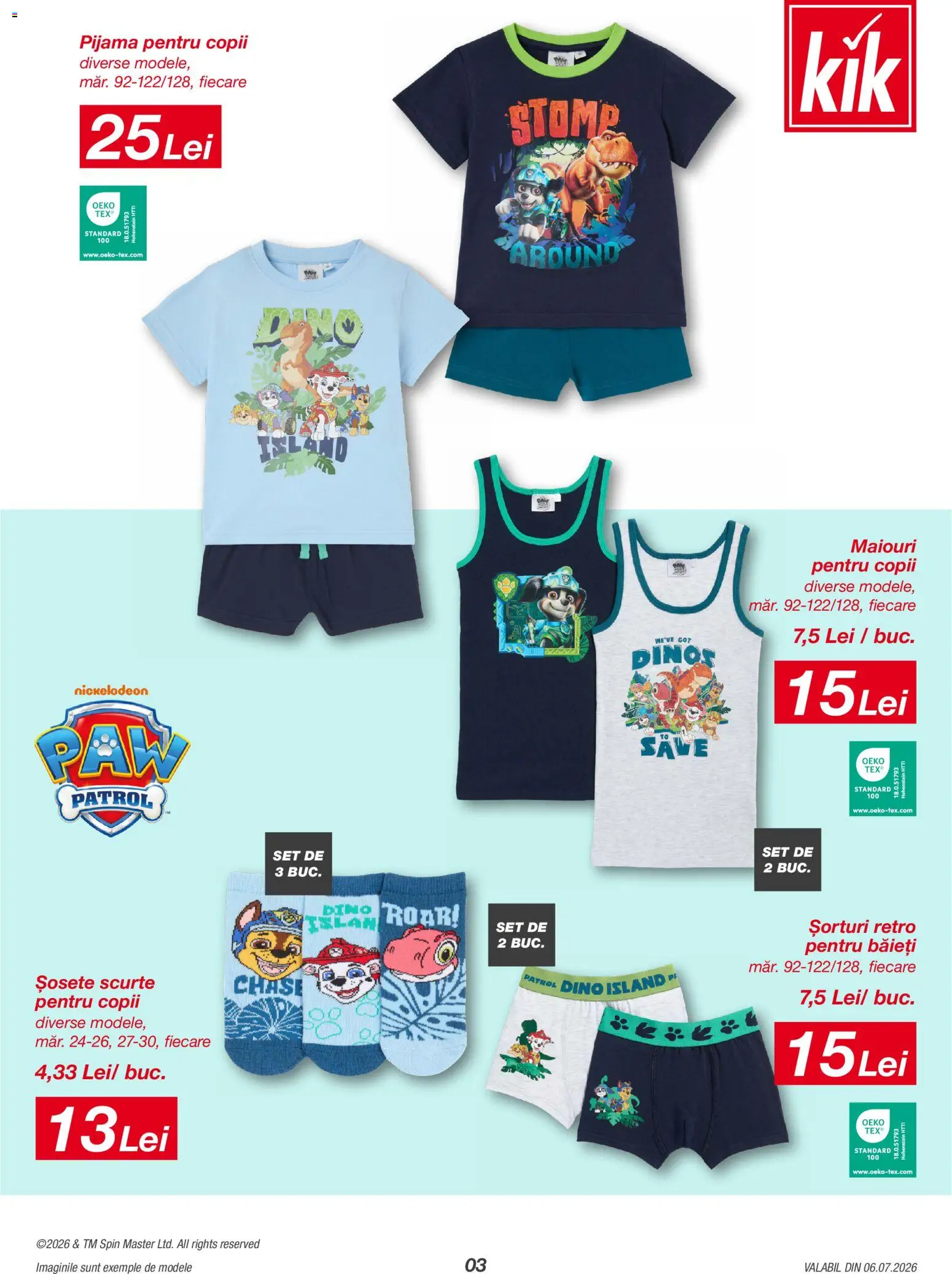 Catalog Kik 6 - 25 Iulie 2026 | Pagina 3 | Produse: Șosete