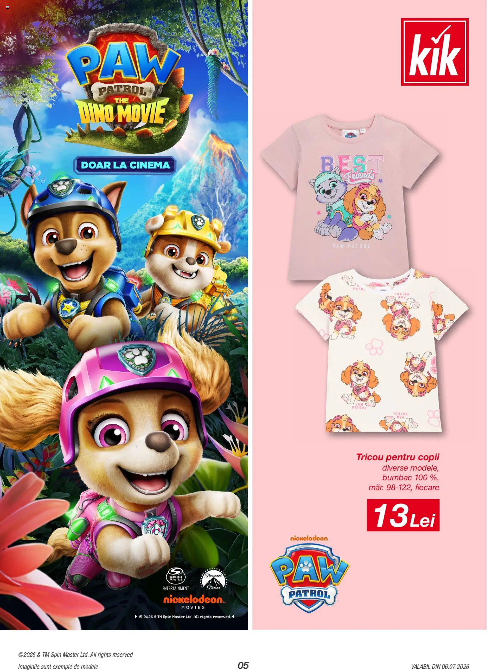 Catalog Kik 6 - 25 Iulie 2026 | Pagina 5 | Produse: Tricou
