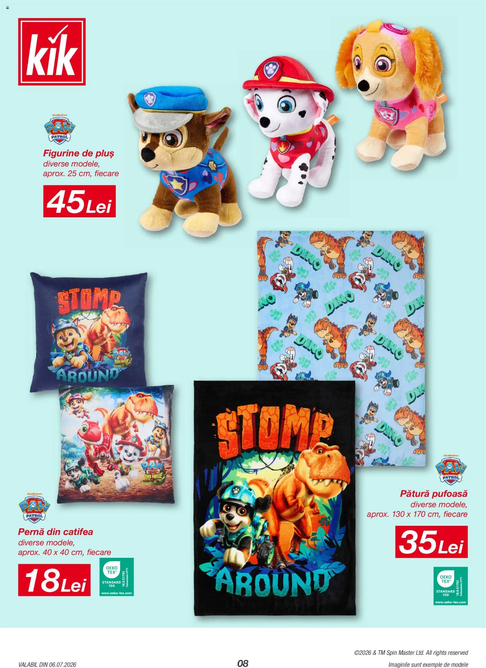 Catalog Kik 6 - 25 Iulie 2026 | Pagina 8 | Produse: Pernă, Pătură