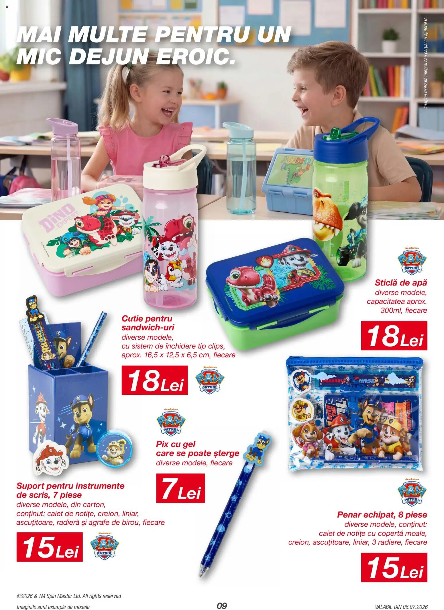 Catalog Kik 6 - 25 Iulie 2026 | Pagina 9 | Produse: Agrafe, Cutie, Apă