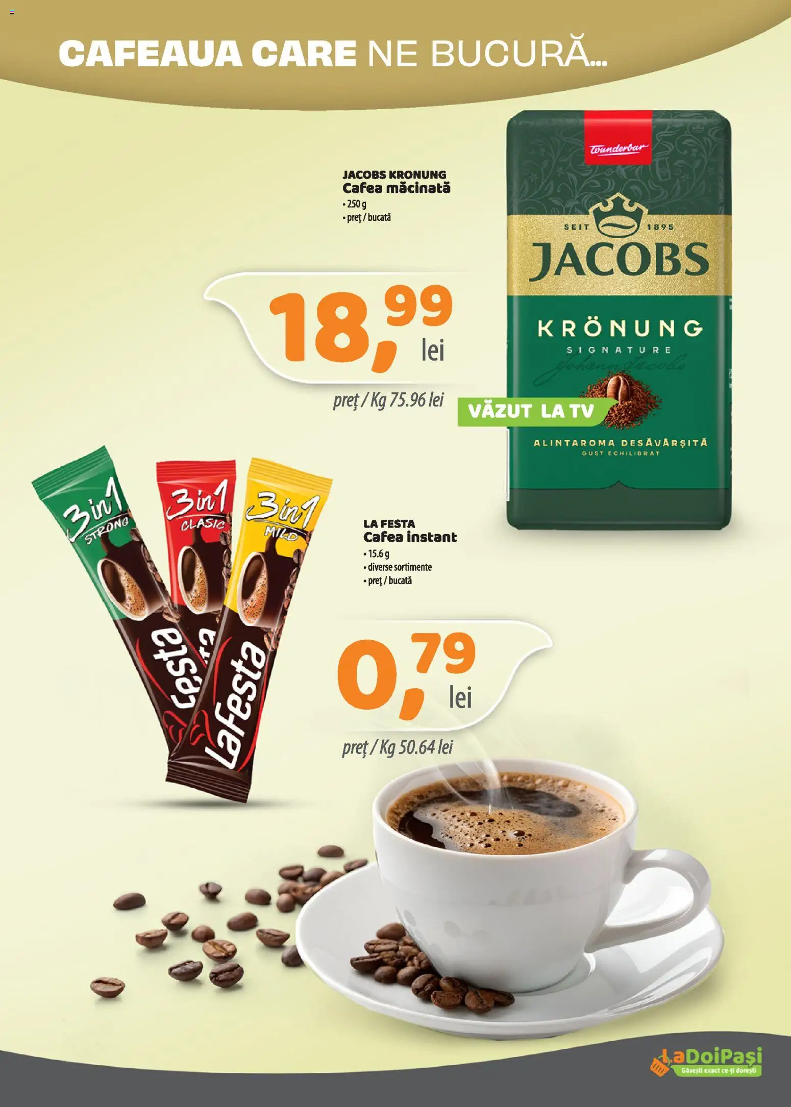 Catalog LaDoiPași 1 - 14 Iulie 2026 | Pagina 10 | Produse: Köpek çiti, Cafea