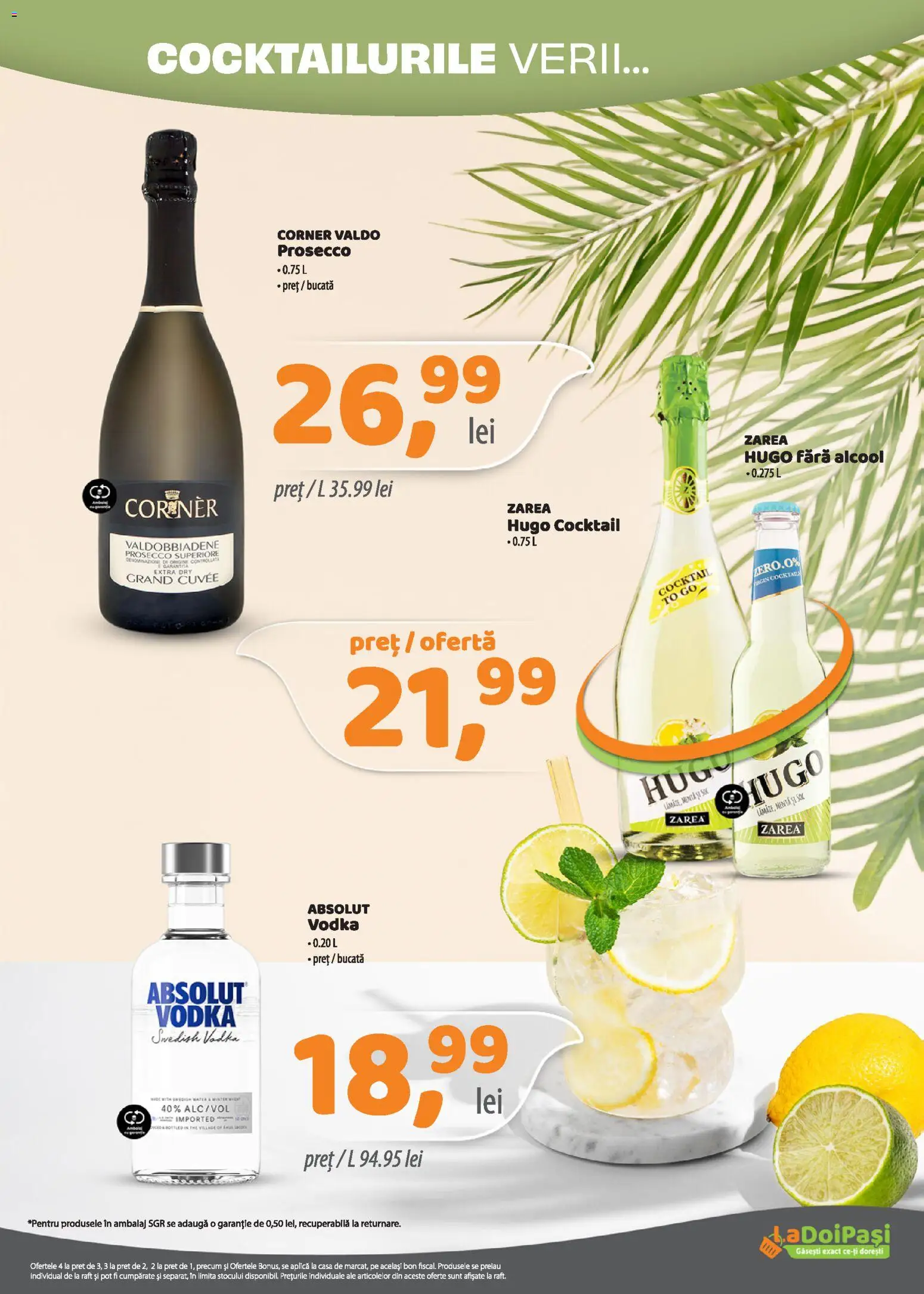Catalog LaDoiPași 1 - 14 Iulie 2026 | Pagina 13 | Produse: Raft, Prosecco, Cocktail, Vodka