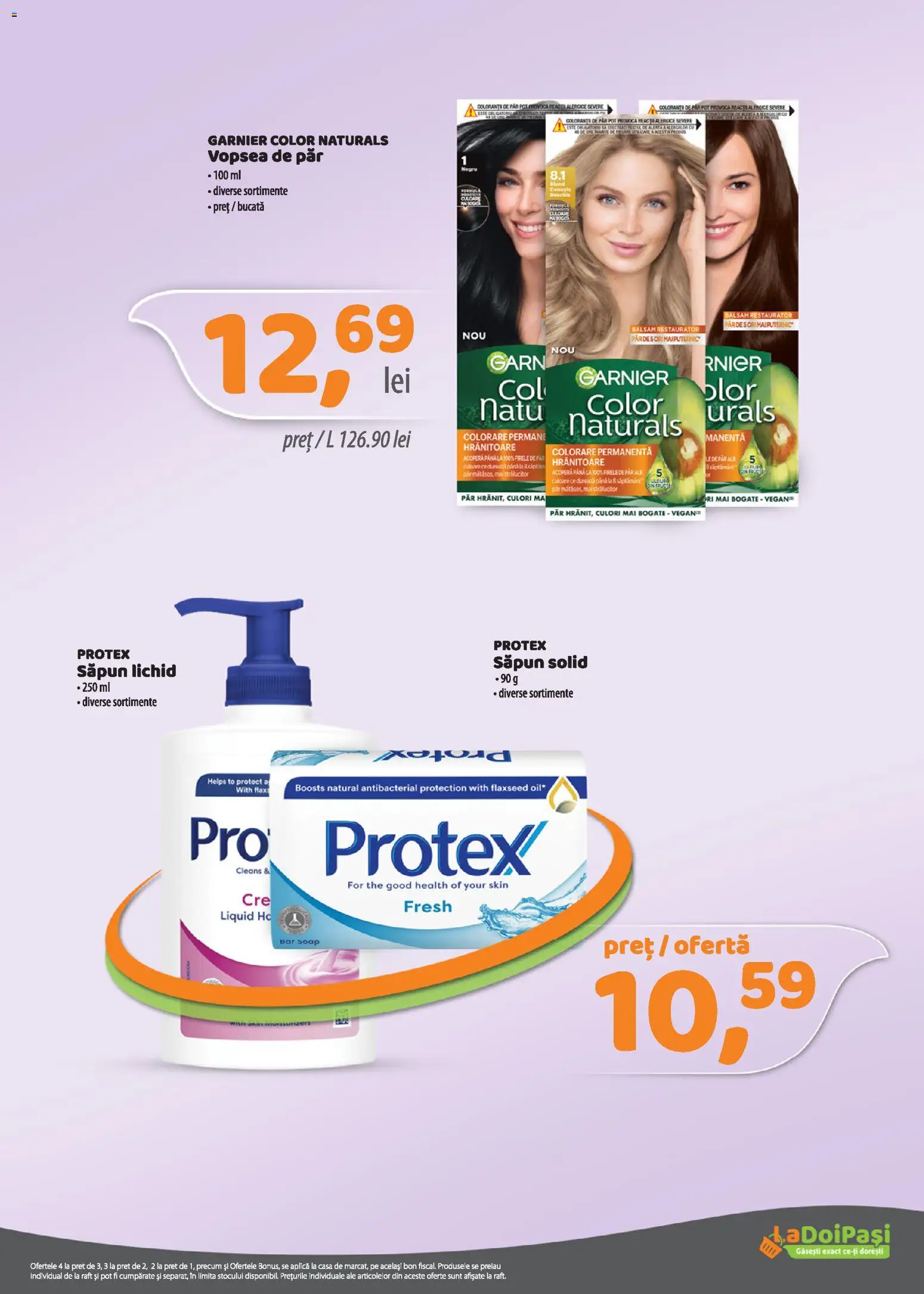 Catalog LaDoiPași 1 - 14 Iulie 2026 | Pagina 14 | Produse: Săpun solid, Vopsea, Săpun, Vopsea de păr