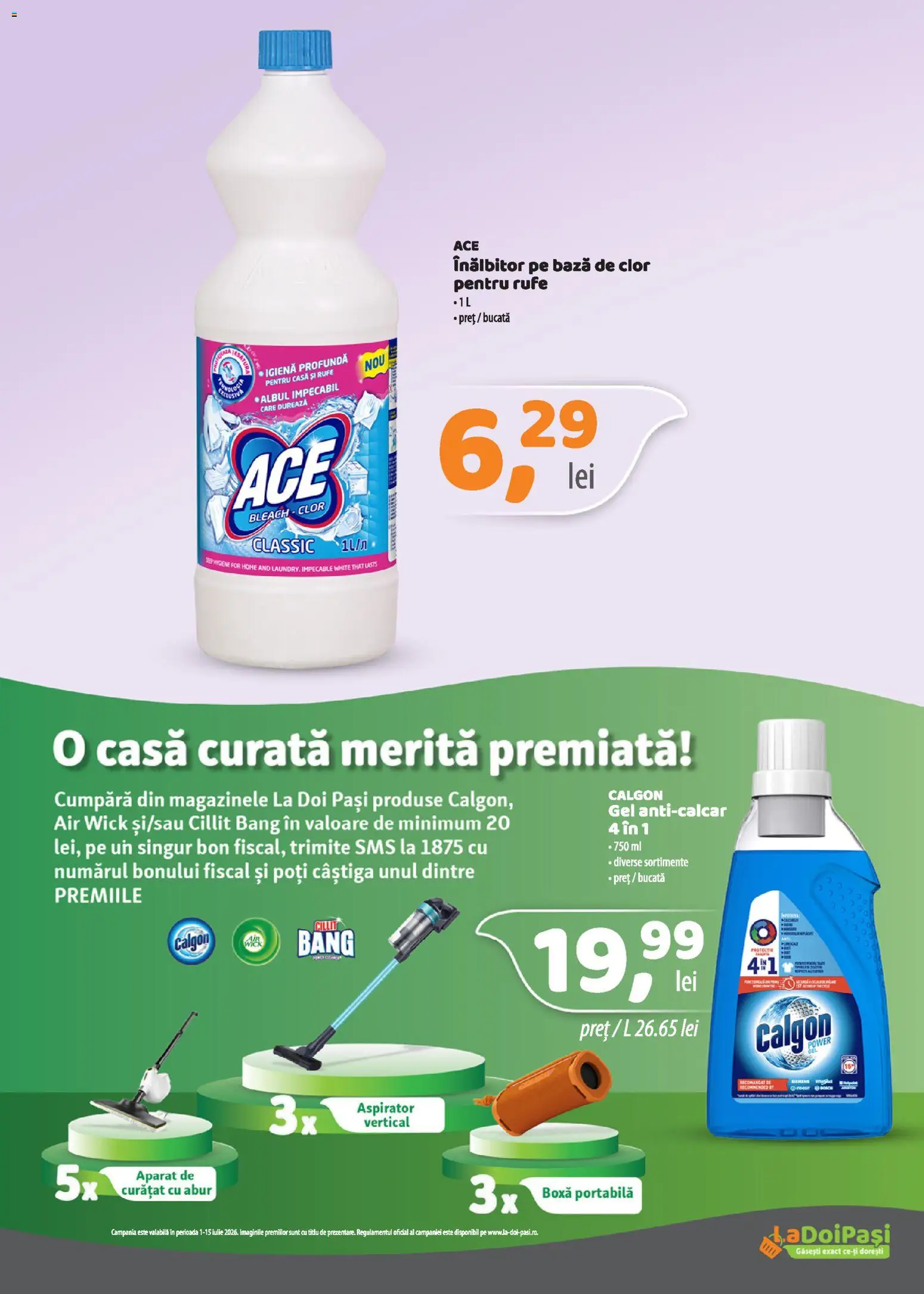 Catalog LaDoiPași 1 - 14 Iulie 2026 | Pagina 16 | Produse: Aspirator, Boxă portabilă