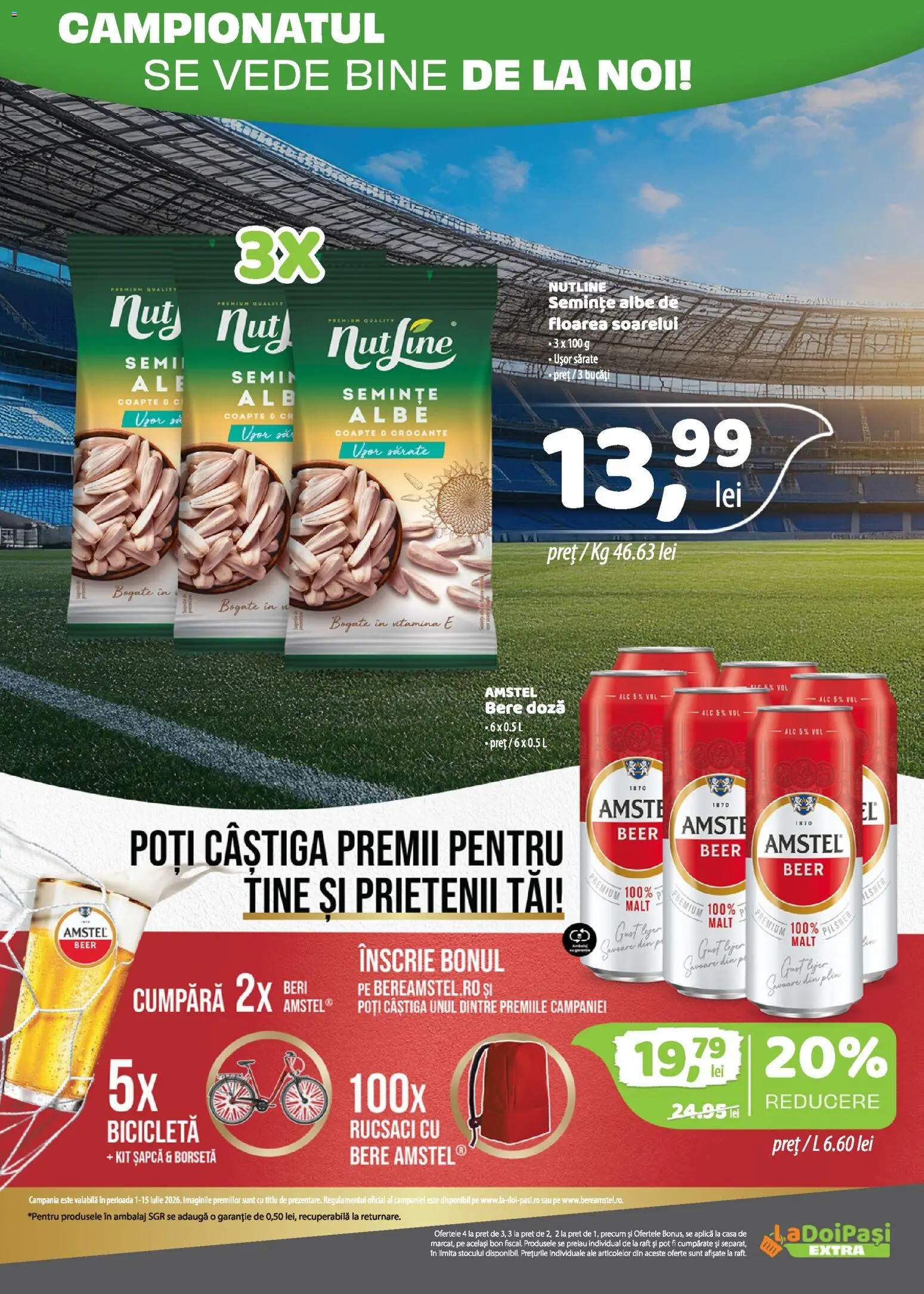 Catalog LaDoiPași 1 - 14 Iulie 2026 | Pagina 3 | Produse: Șapcă, Dana kuşbaşı, Bere, Bant