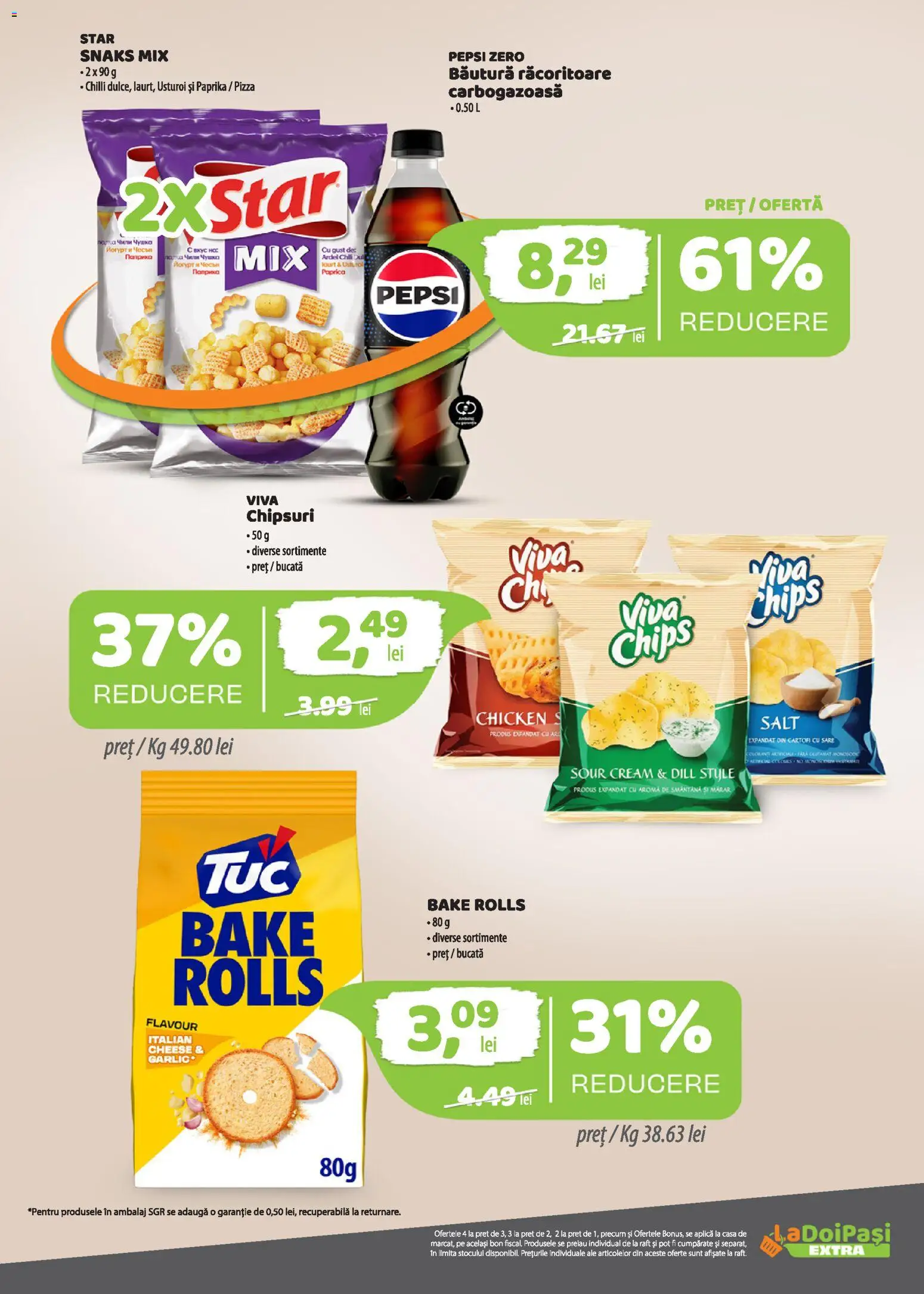 Catalog LaDoiPași 1 - 14 Iulie 2026 | Pagina 9 | Produse: Chilli, Pizza, Chipsuri, Cartofi