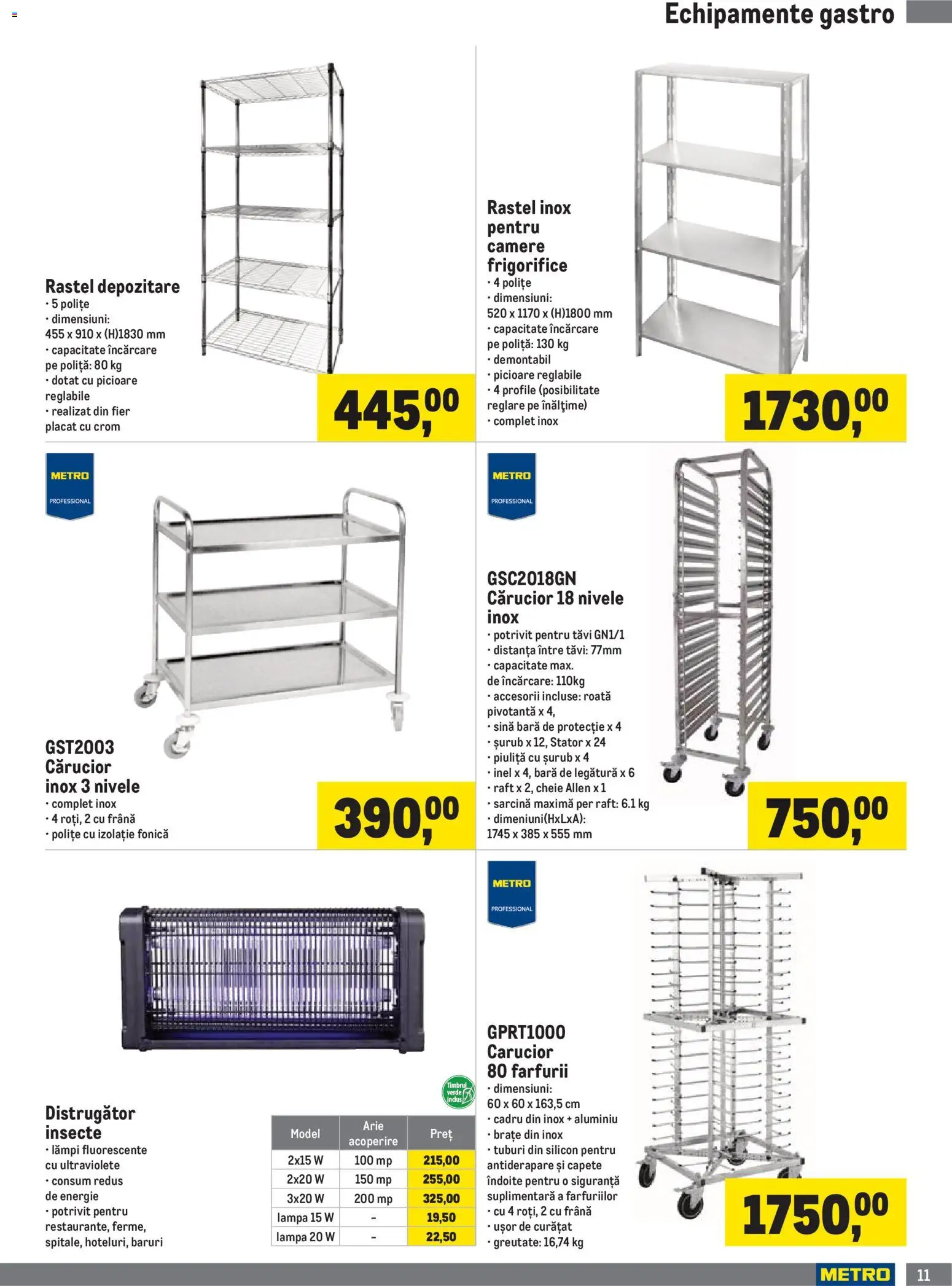 Catalog METRO 1 Iulie - 29 Septembrie 2026 | Pagina 11 | Produse: Inel, Raft, Lampă