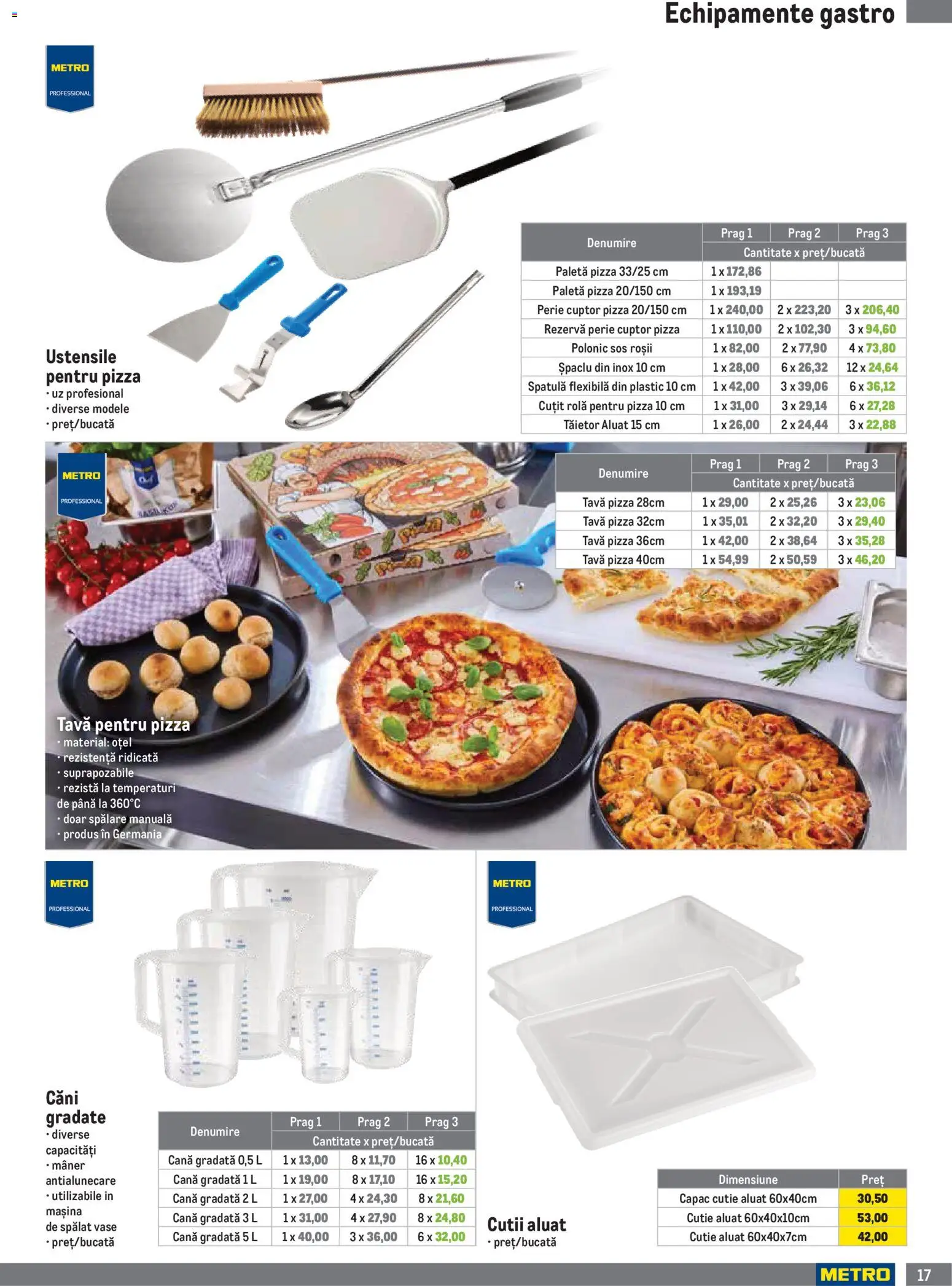Catalog METRO 1 Iulie - 29 Septembrie 2026 | Pagina 17 | Produse: Mașină De Spălat, Mașină De Spălat Vase, Mâner, Sos
