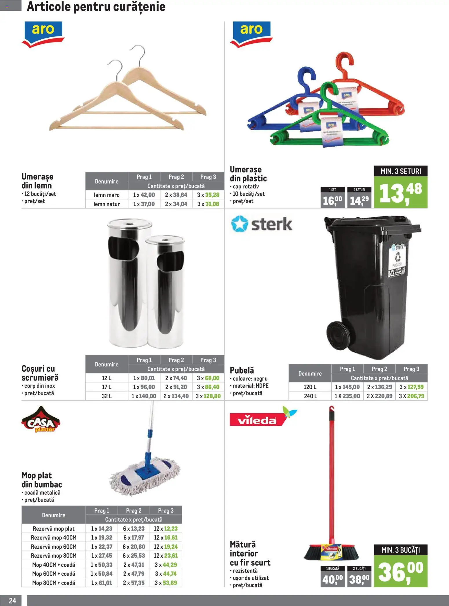 Catalog METRO 1 Iulie - 29 Septembrie 2026 | Pagina 24 | Produse: Mop, Mătură