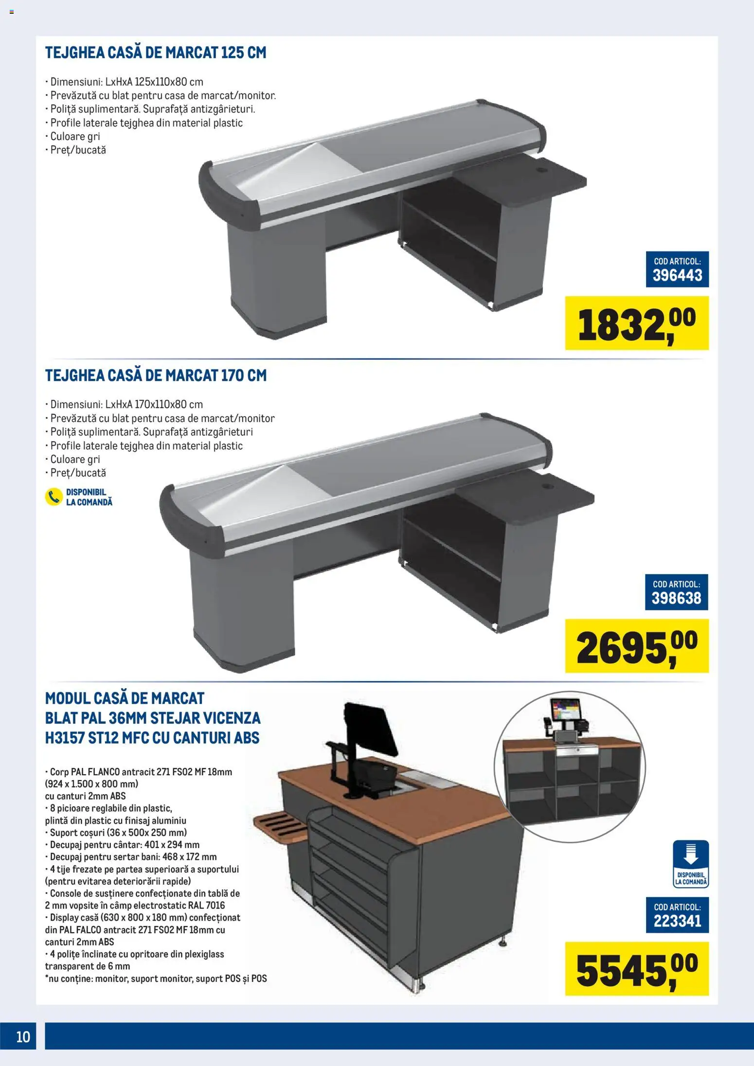 Catalog METRO 1 Iulie - 29 Septembrie 2026 | Pagina 10 | Produse: Tablă, Cântar