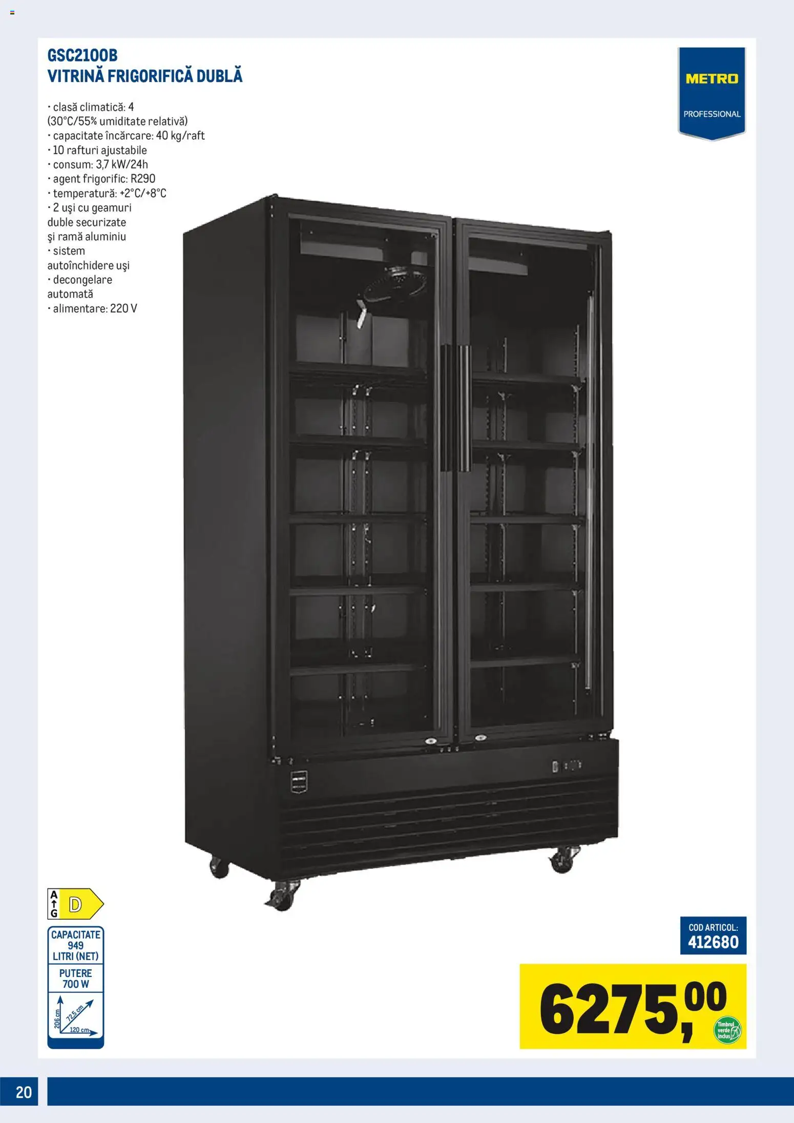 Catalog METRO 1 Iulie - 29 Septembrie 2026 | Pagina 20 | Produse: Vitrină