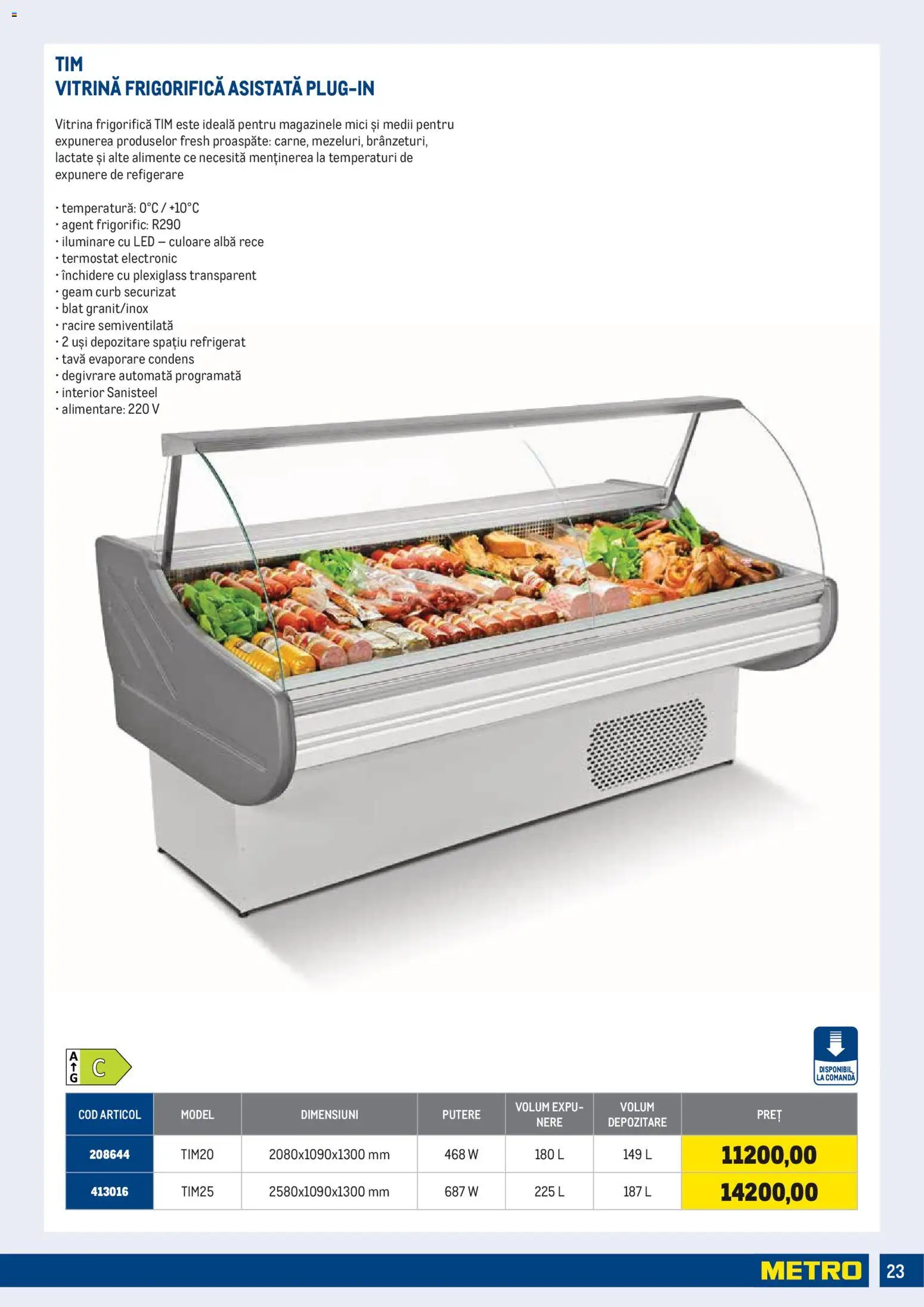 Catalog METRO 1 Iulie - 29 Septembrie 2026 | Pagina 23 | Produse: Babak, Vitrină, Mici