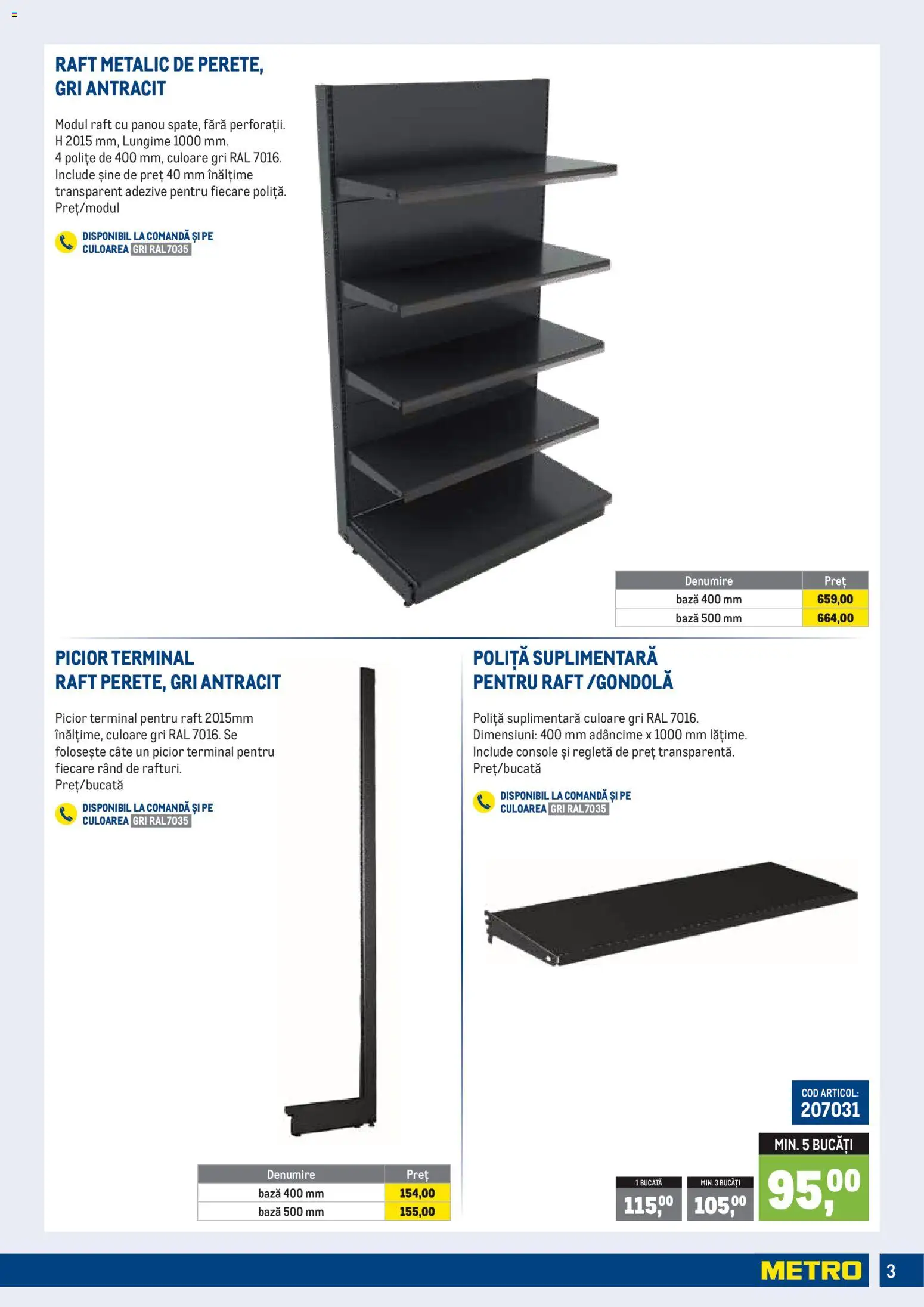 Catalog METRO 1 Iulie - 29 Septembrie 2026 | Pagina 3 | Produse: Raft