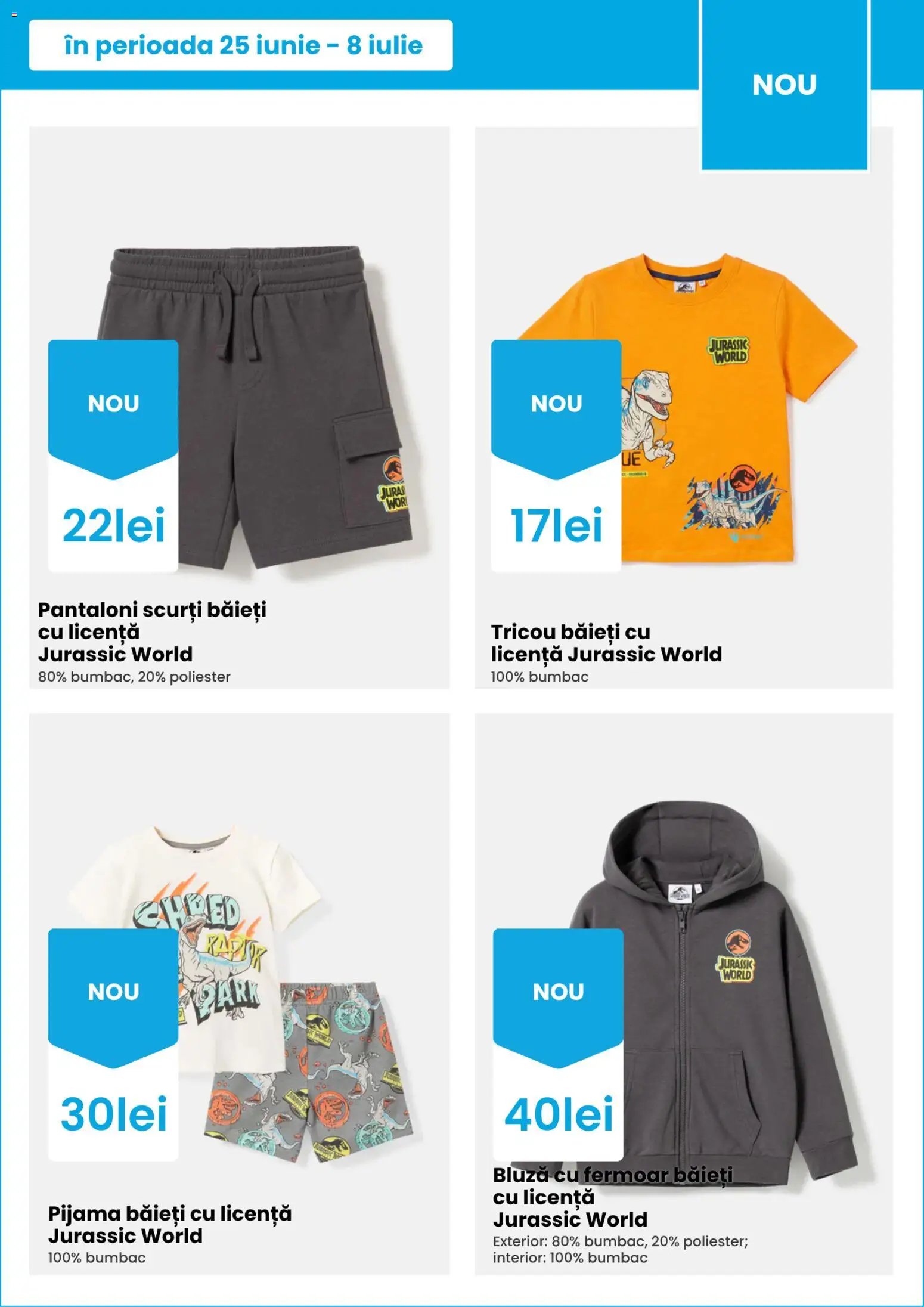 Catalog Pepco 2 - 7 Iulie 2026 | Pagina 5 | Produse: Tricou, Bluză, Pantaloni, Pantaloni scurți