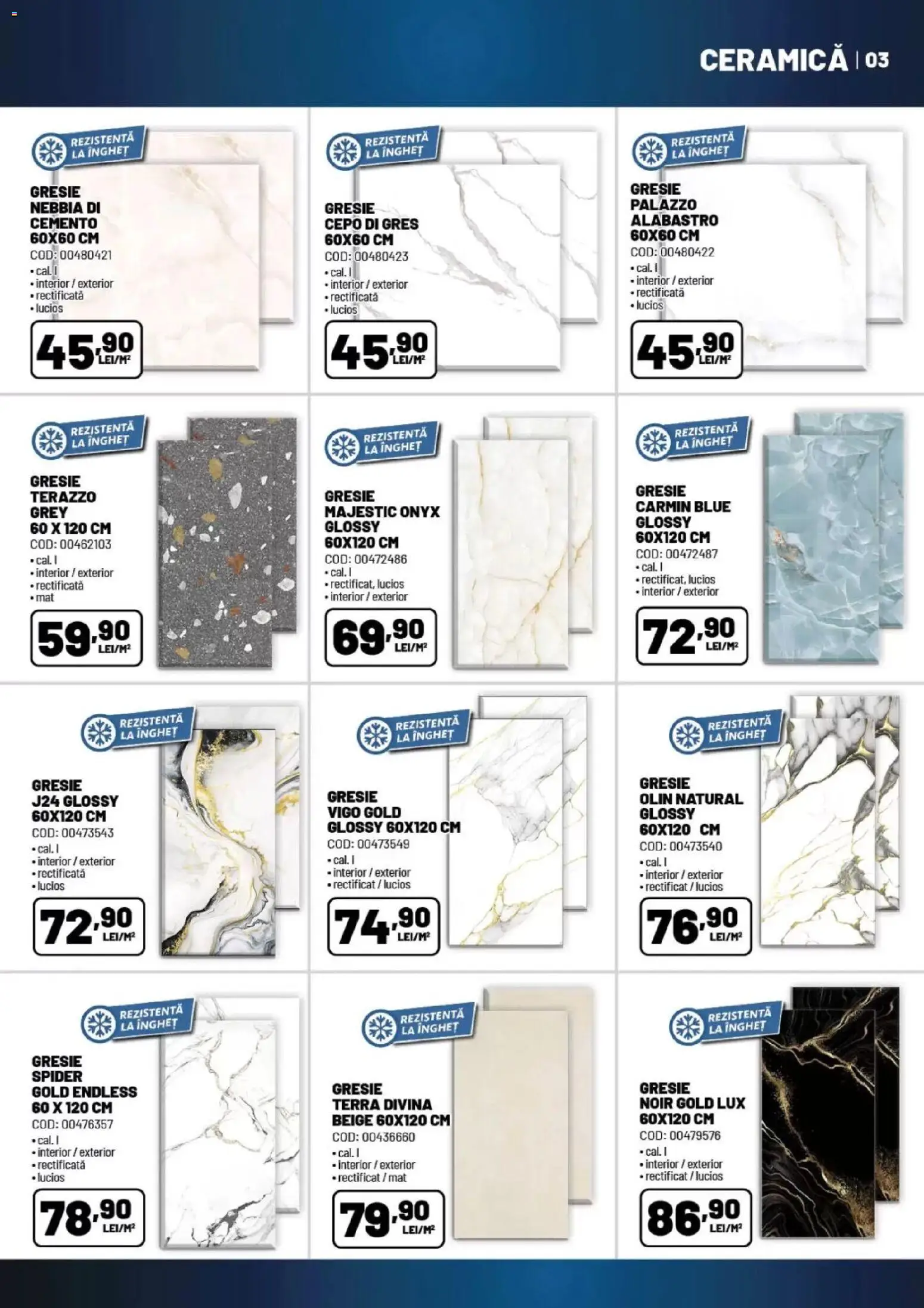 Catalog Ambient 7 Iulie - 12 August 2026 | Pagina 3 | Produse: Gresie