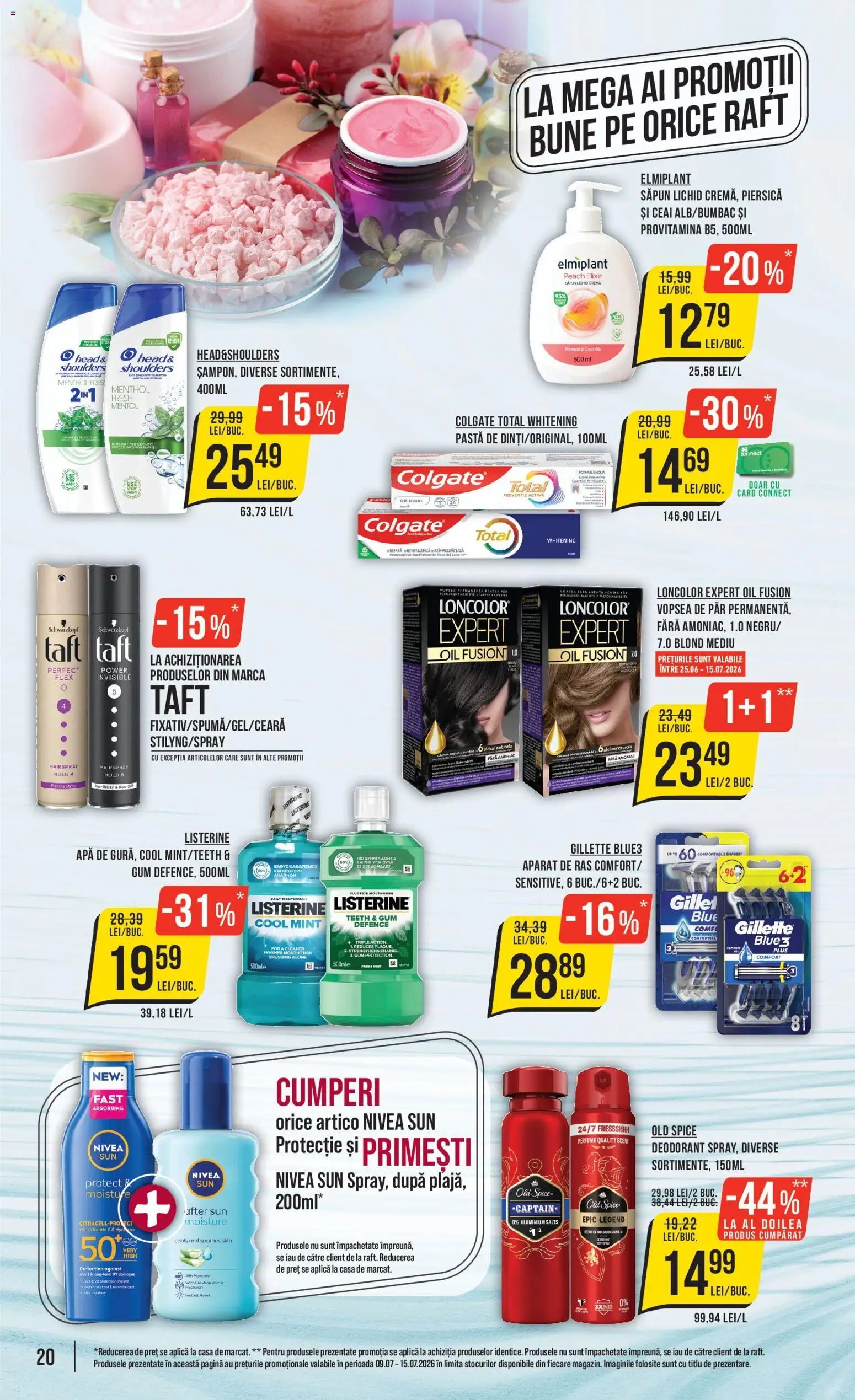 Catalog Mega Image 9 - 14 Iulie 2026 | Pagina 20 | Produse: Piersică, Cremă, Ceai, Vopsea de păr
