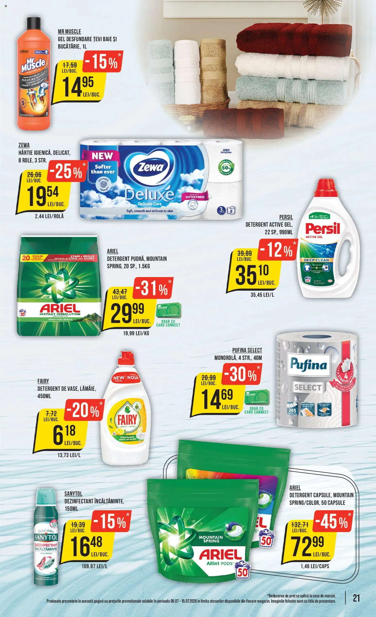 Catalog Mega Image 9 - 14 Iulie 2026 | Pagina 21 | Produse: Pomelo, Detergent, Bornoz takımı, Lămâie