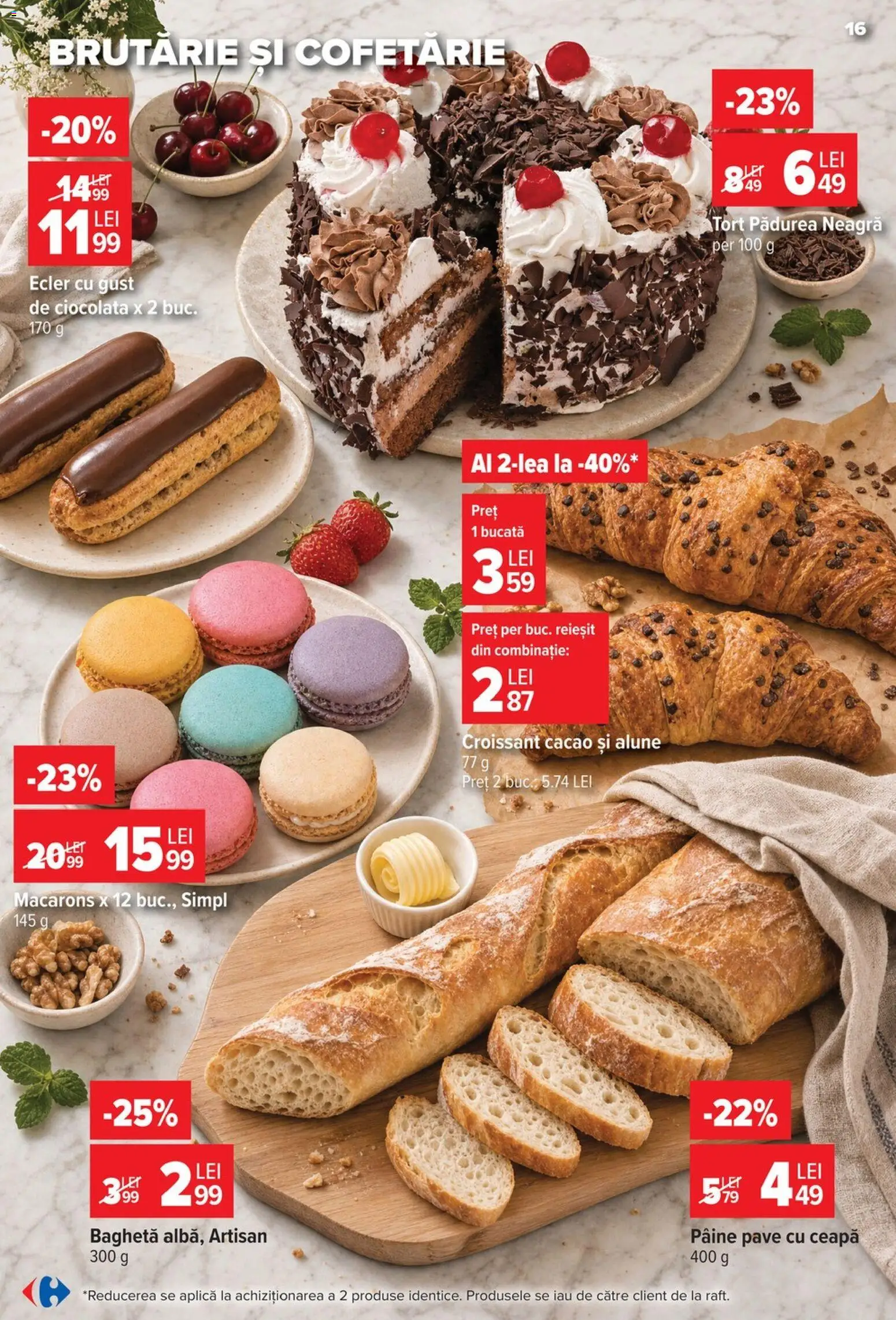 Catalog Carrefour 8 - 13 Iulie 2026 | Pagina 17 | Produse: Alune, Pâine, Macarons, Ceapă