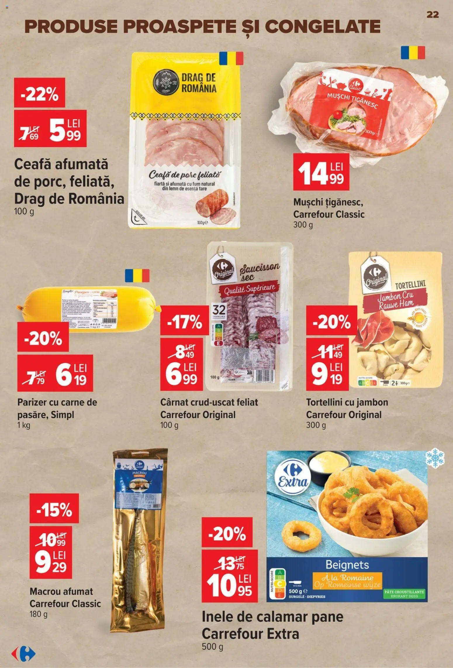 Catalog Carrefour 8 - 13 Iulie 2026 | Pagina 23 | Produse: Keçeli kalem, Pate, Parizer