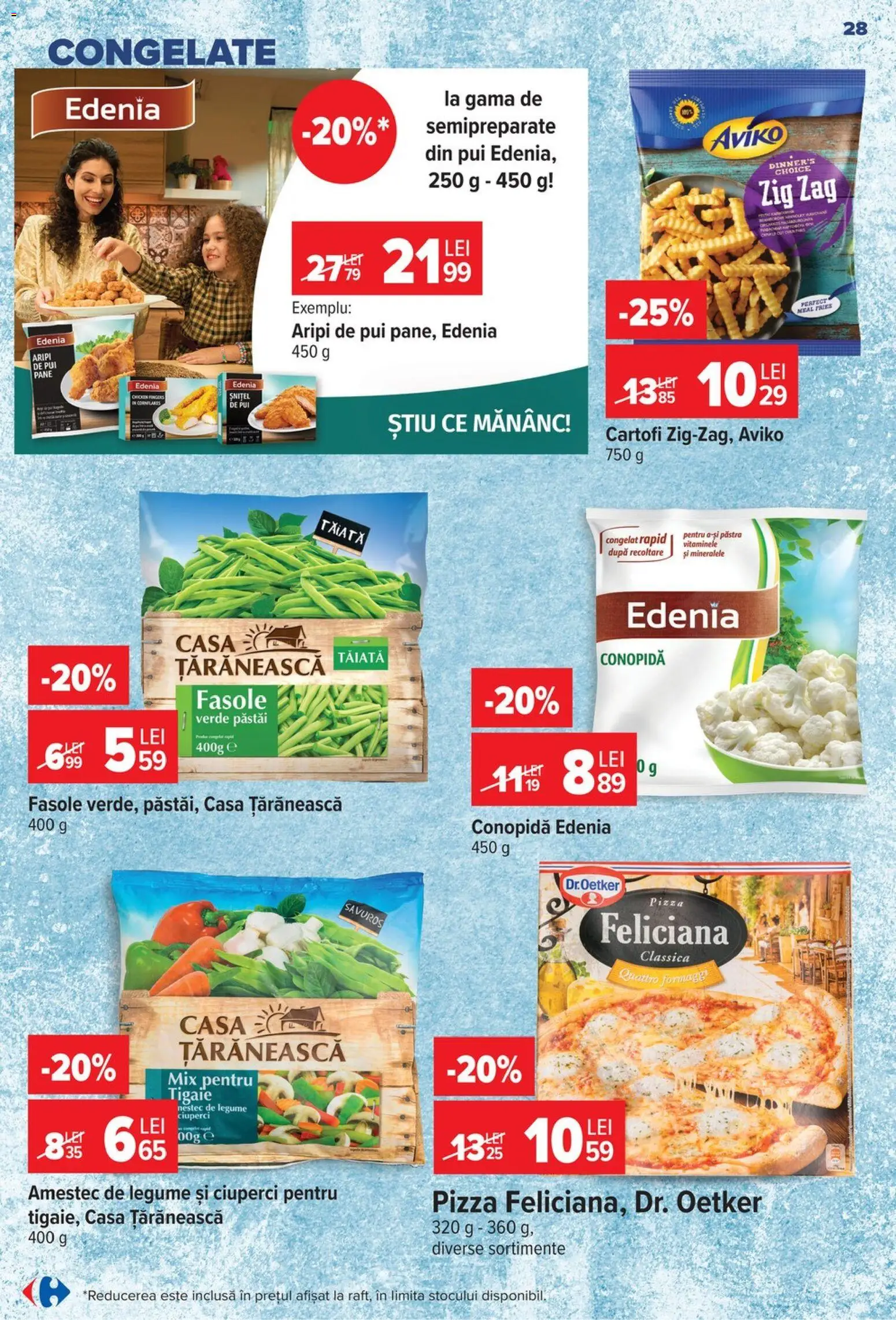 Catalog Carrefour 8 - 13 Iulie 2026 | Pagina 29 | Produse: Conopidă, Hacıyatmaz Kedi Oyuncağı, Ciuperci, Legume