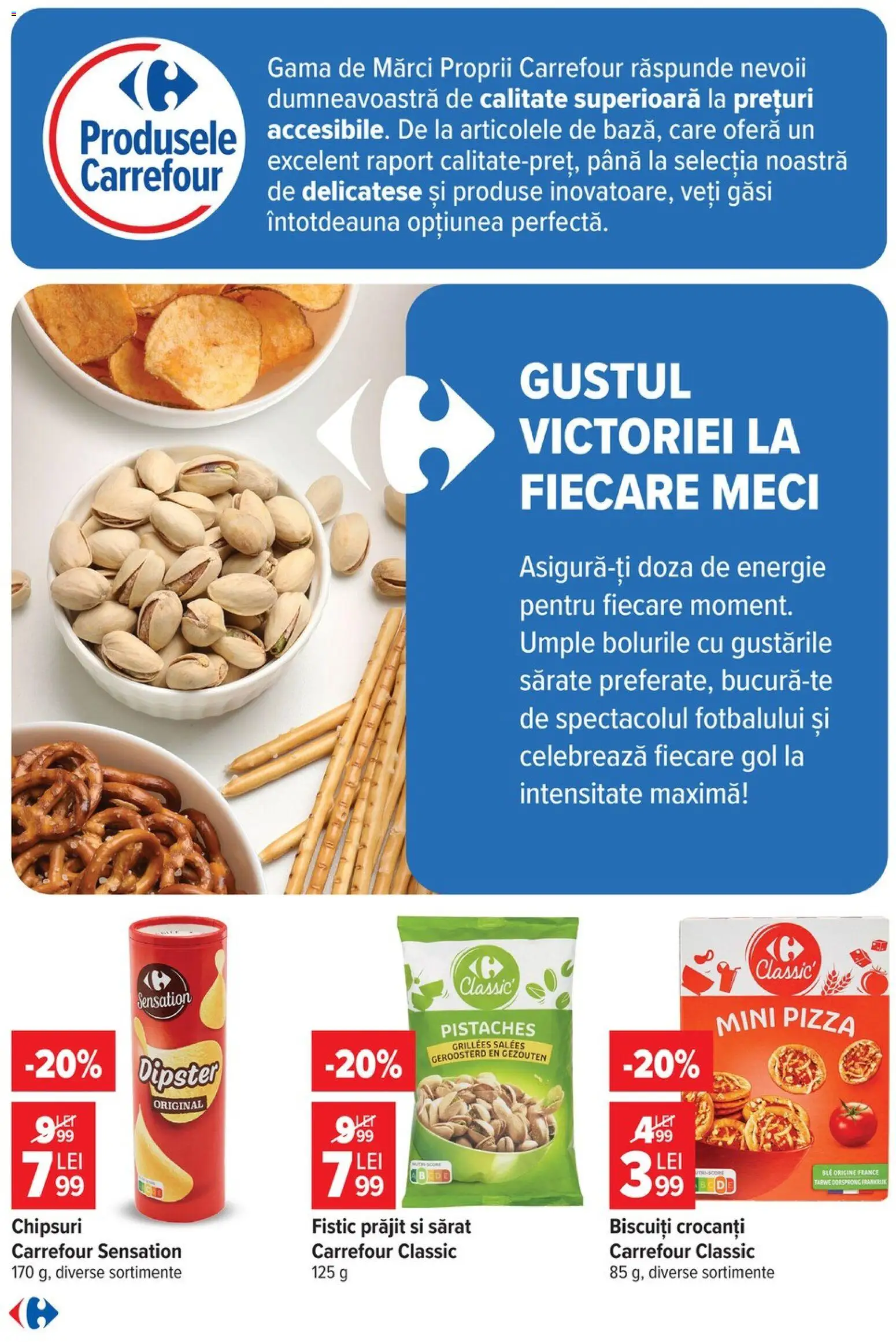 Catalog Carrefour 8 - 13 Iulie 2026 | Pagina 37 | Produse: Pizza, Fistic, Chipsuri, Biscuiți
