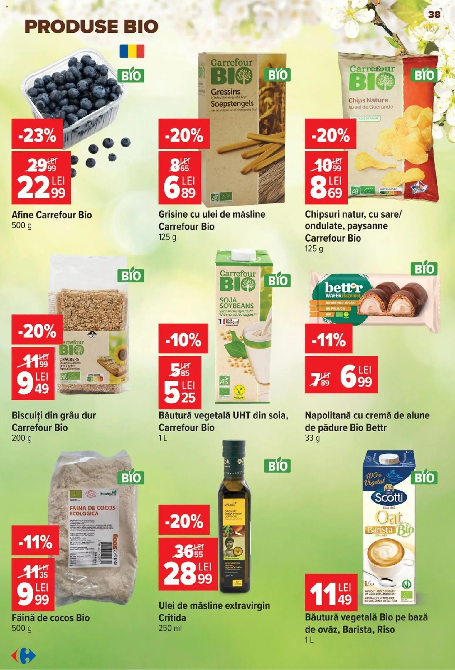 Catalog Carrefour 8 - 13 Iulie 2026 | Pagina 39 | Produse: Măsline, Alune, Cremă, Ulei