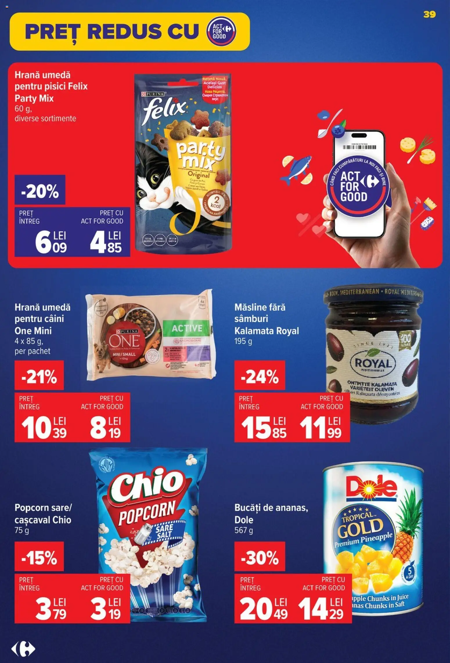 Catalog Carrefour 8 - 13 Iulie 2026 | Pagina 40 | Produse: Cașcaval, Măsline, Sare