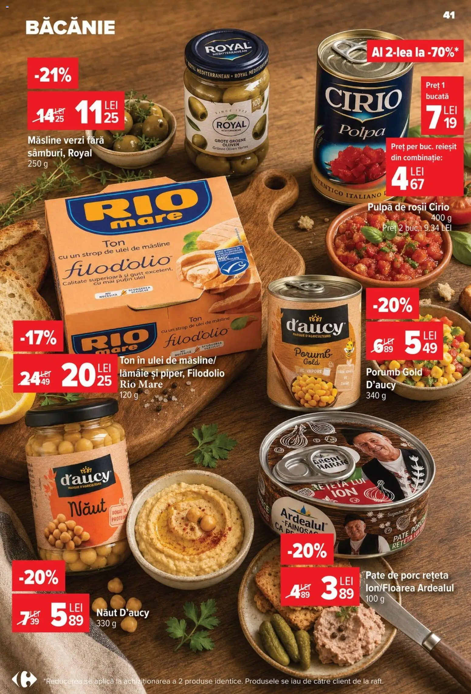 Catalog Carrefour 8 - 13 Iulie 2026 | Pagina 42 | Produse: Pate, Măsline, Porumb, Lămâie