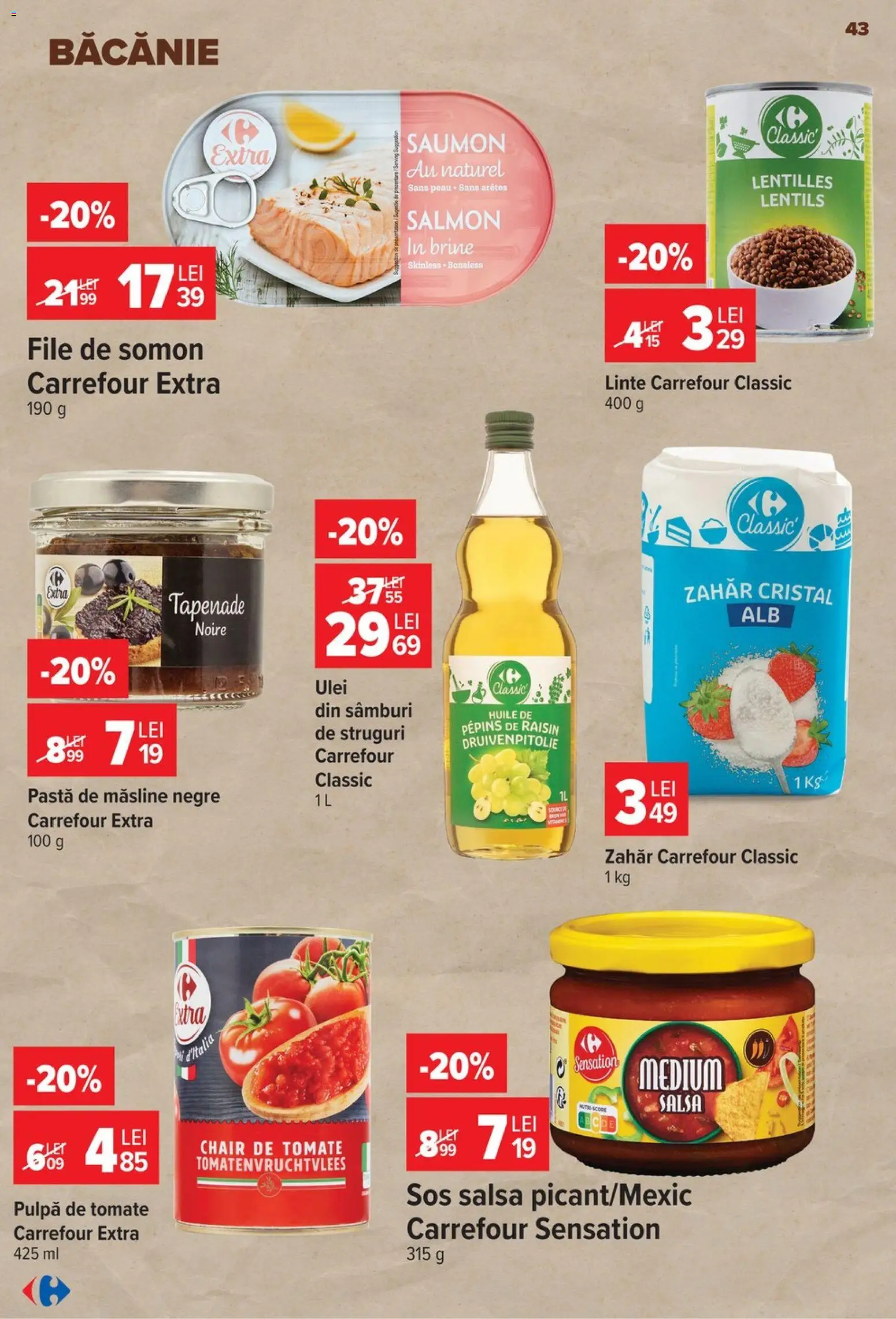Catalog Carrefour 8 - 13 Iulie 2026 | Pagina 44 | Produse: Struguri, Hijyenik ped, Măsline, Zahăr