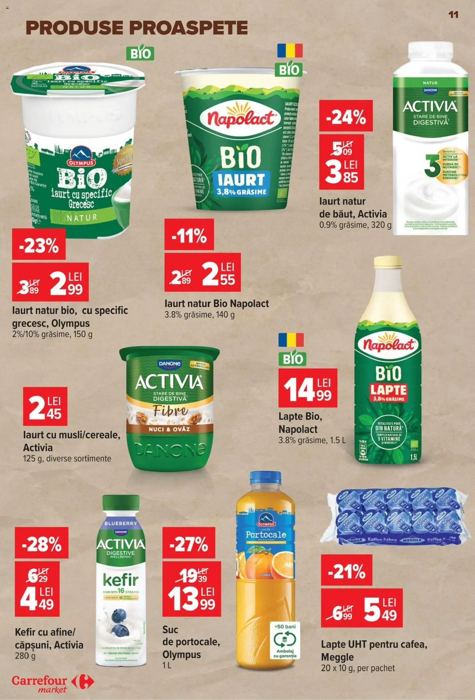 Catalog Carrefour 8 - 13 Iulie 2026 | Pagina 12 | Produse: Lapte, Iaurt, Portocale, Nuci