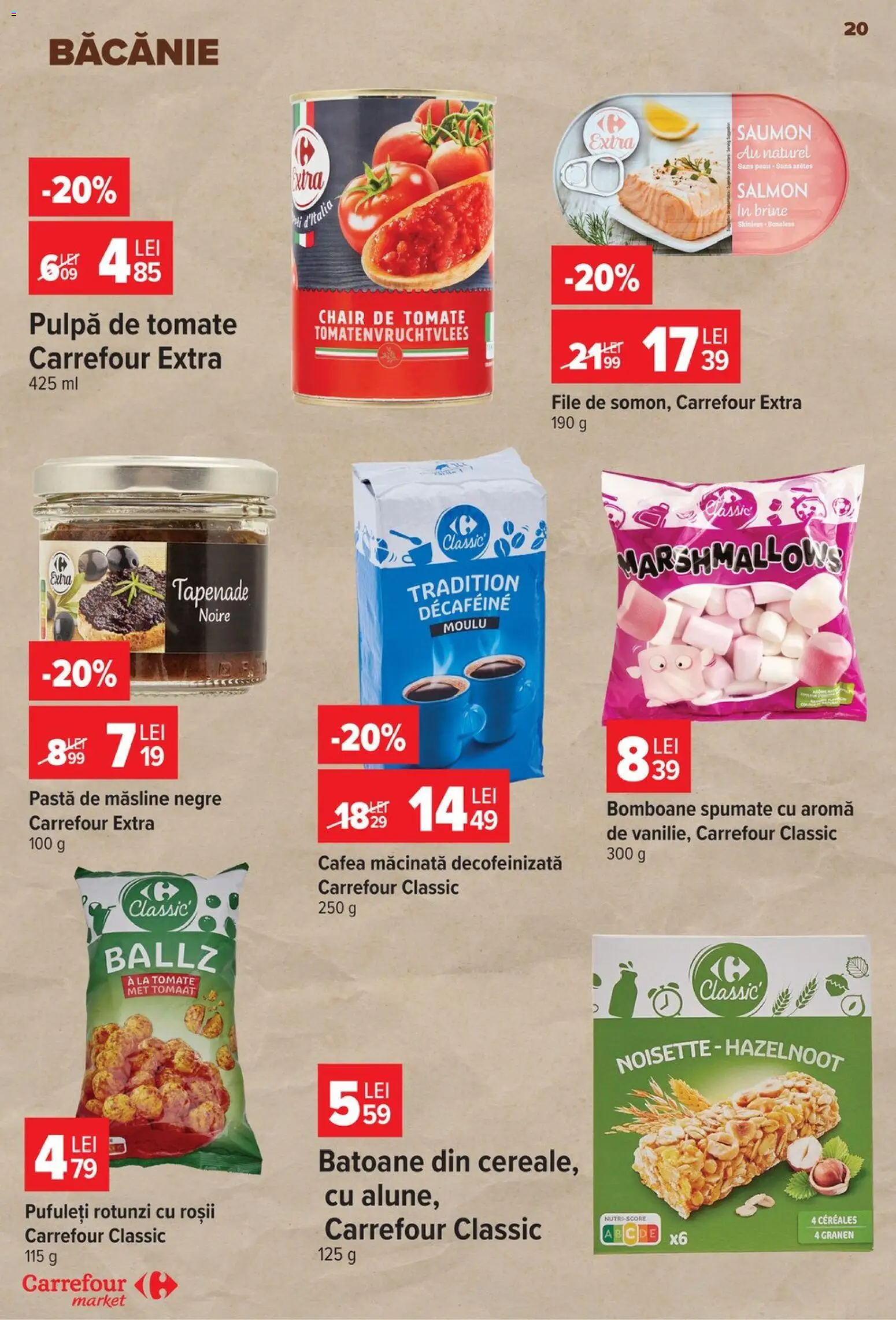 Catalog Carrefour 8 - 13 Iulie 2026 | Pagina 21 | Produse: Hijyenik ped, Cafea, Pufuleți, Roșii