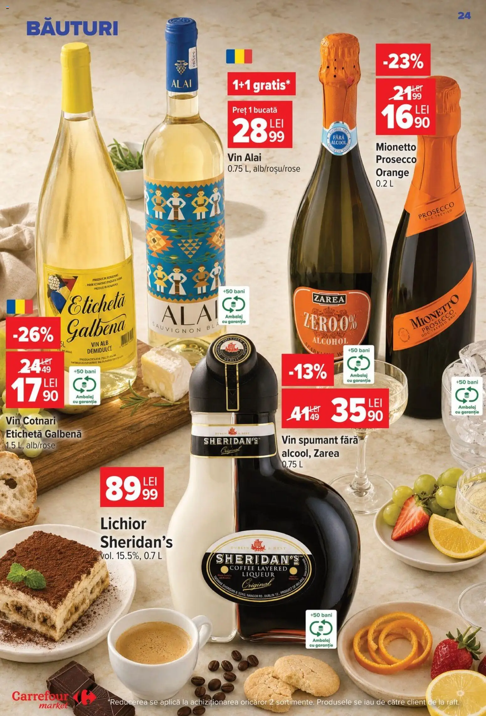 Catalog Carrefour 8 - 13 Iulie 2026 | Pagina 25 | Produse: Lichior, Prosecco, Vin