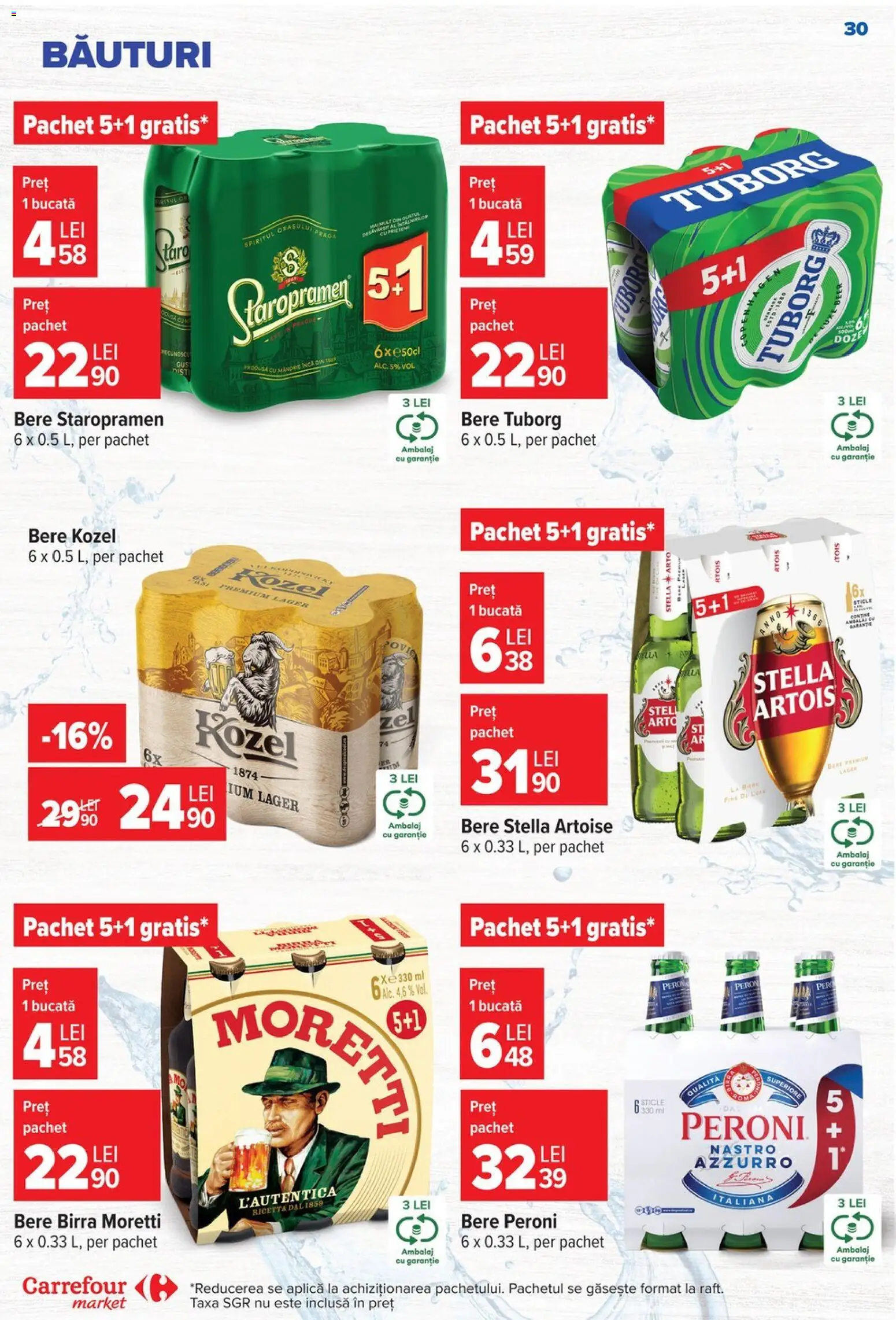 Catalog Carrefour 8 - 13 Iulie 2026 | Pagina 31 | Produse: Pară, Bere