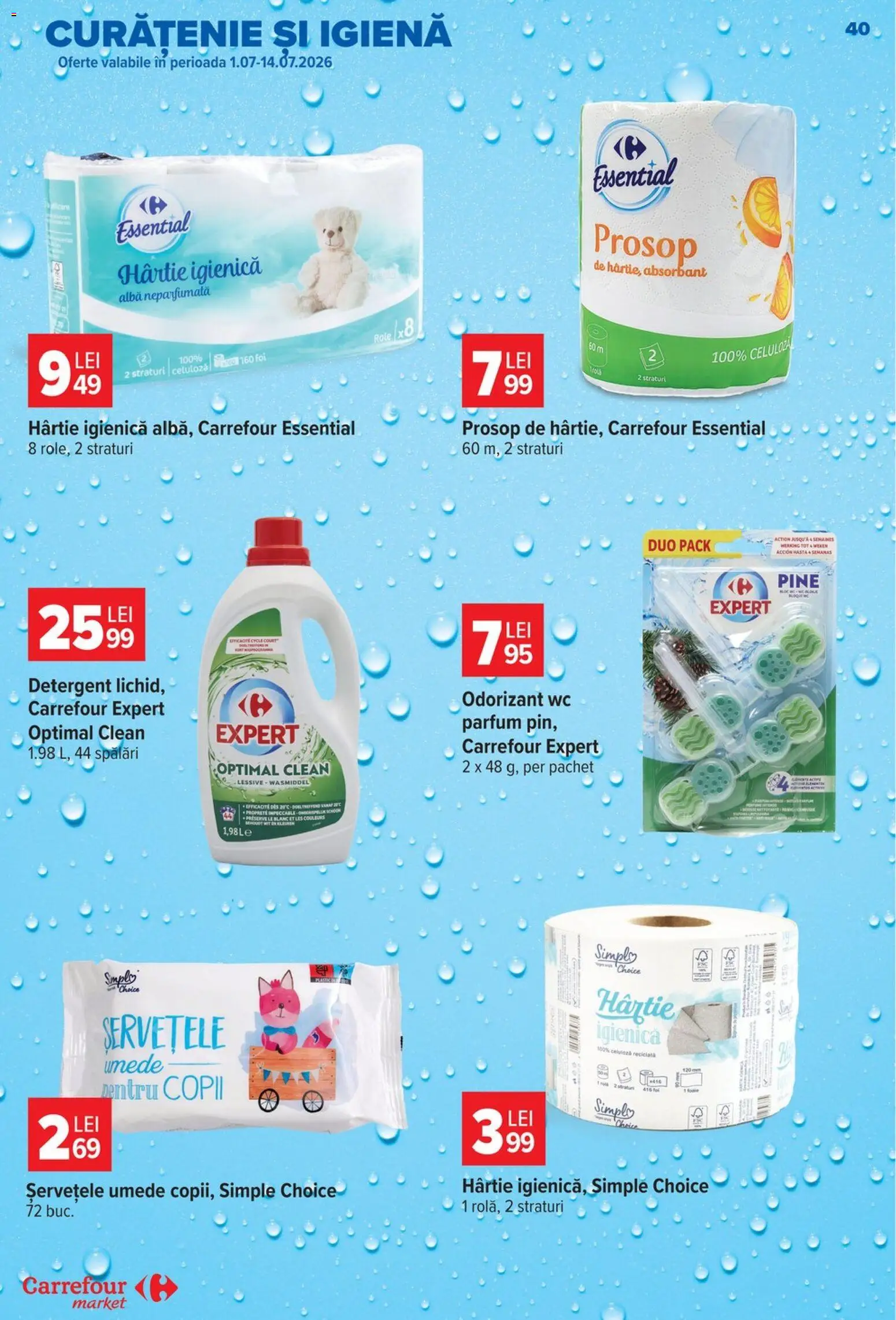 Catalog Carrefour 8 - 13 Iulie 2026 | Pagina 41 | Produse: Pomelo, Parfum, Detergent, Șervețele umede
