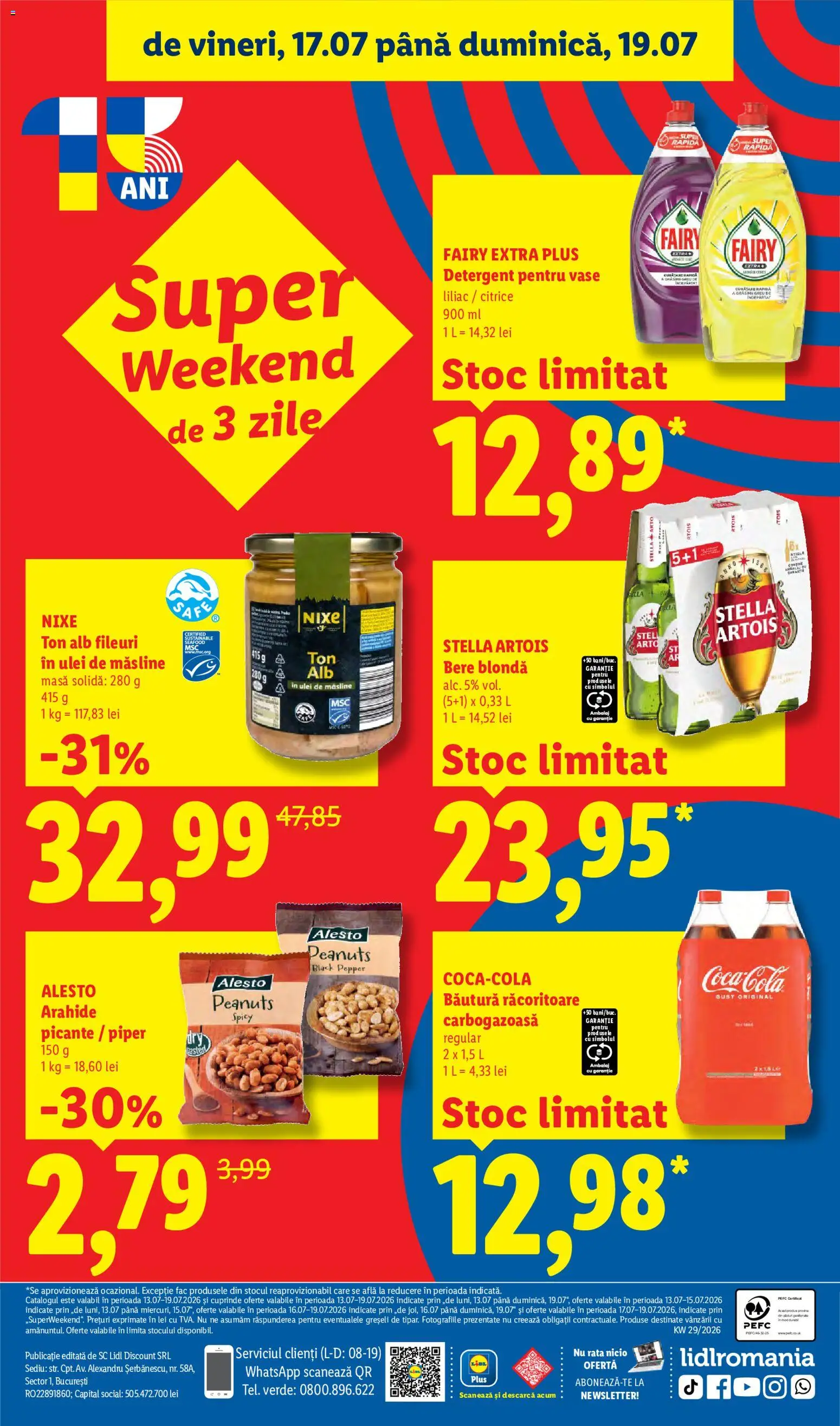 Catalog LIDL 13 - 18 Iulie 2026 | Pagina 100 | Produse: Măsline, Rață, Arahide, Piper