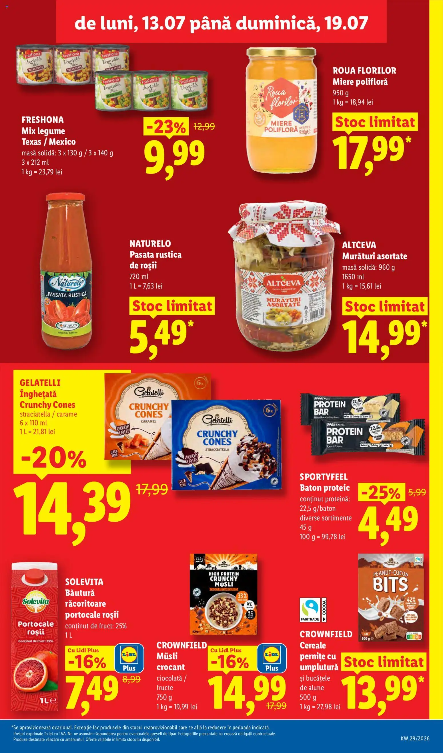 Catalog LIDL 13 - 18 Iulie 2026 | Pagina 15 | Produse: Cam suyu, Alune, Ciocolată, Legume
