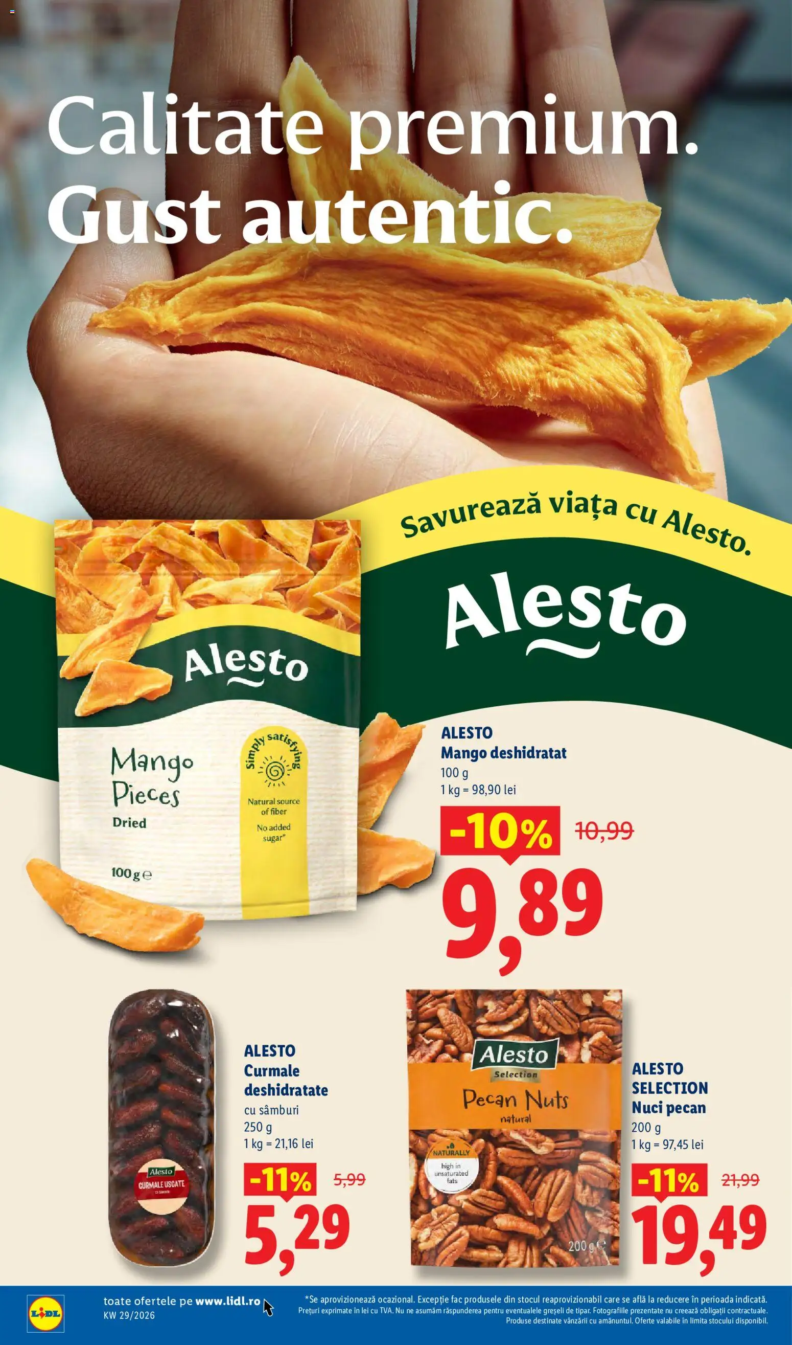 Catalog LIDL 13 - 18 Iulie 2026 | Pagina 16 | Produse: Nuci, Mango