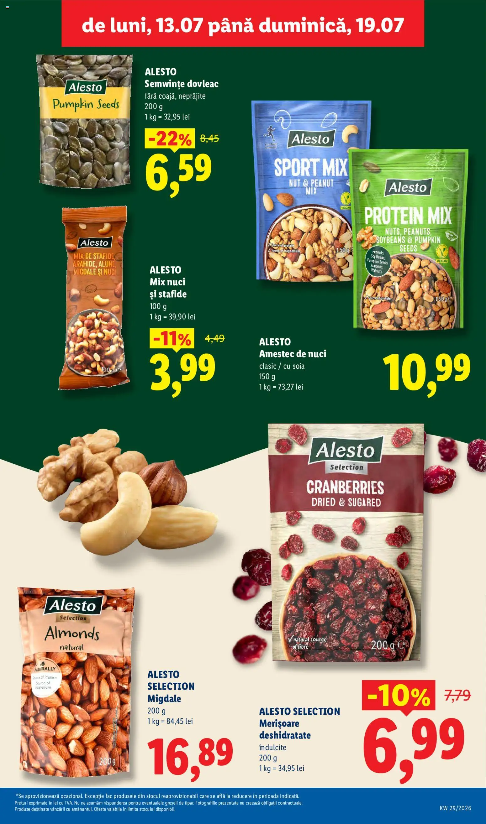 Catalog LIDL 13 - 18 Iulie 2026 | Pagina 17 | Produse: Dovleac, Semințe, Nuci, Stafide
